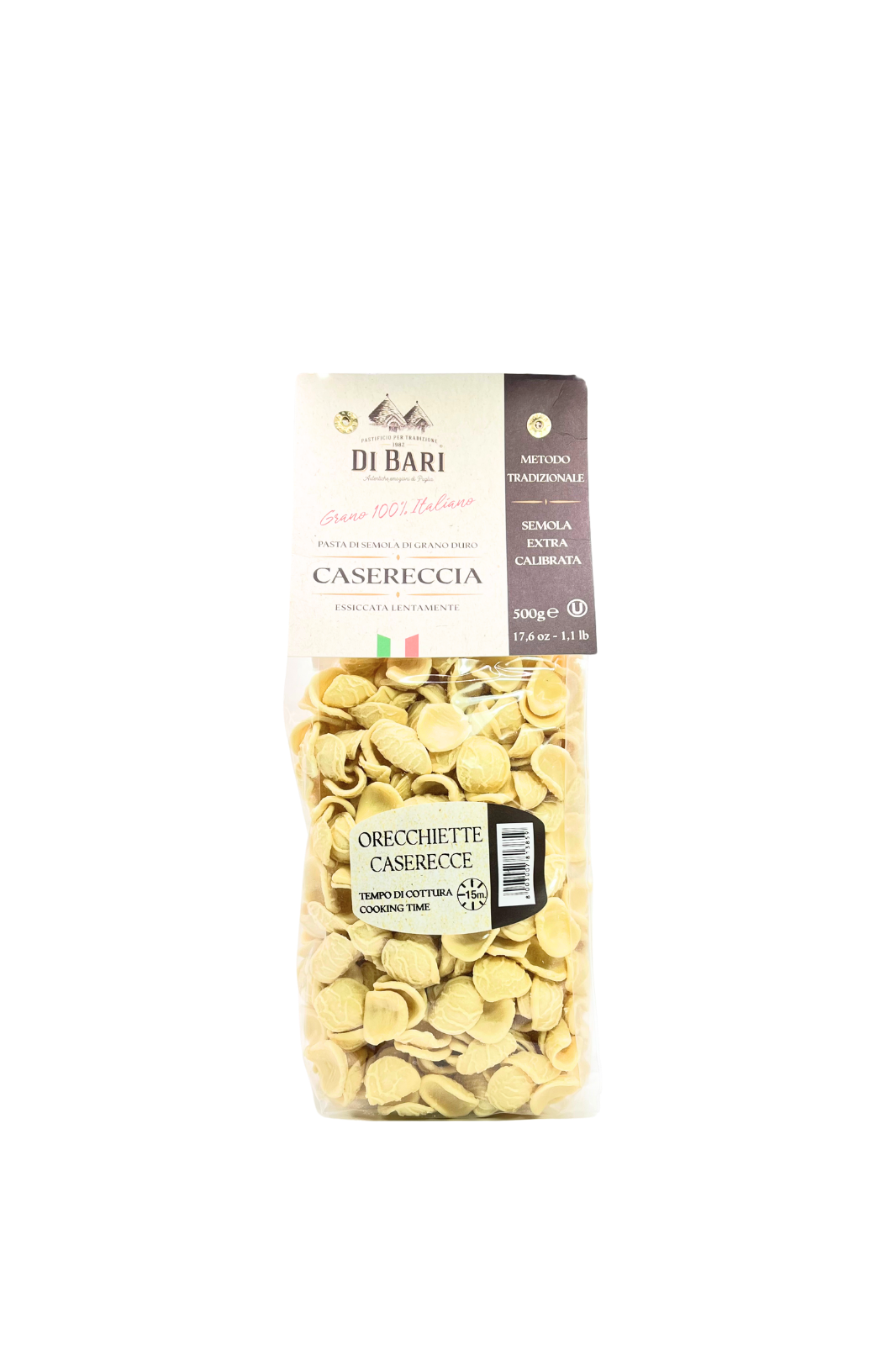 Pasta Factory of Bari Hausgemachte Orecchiette 500g