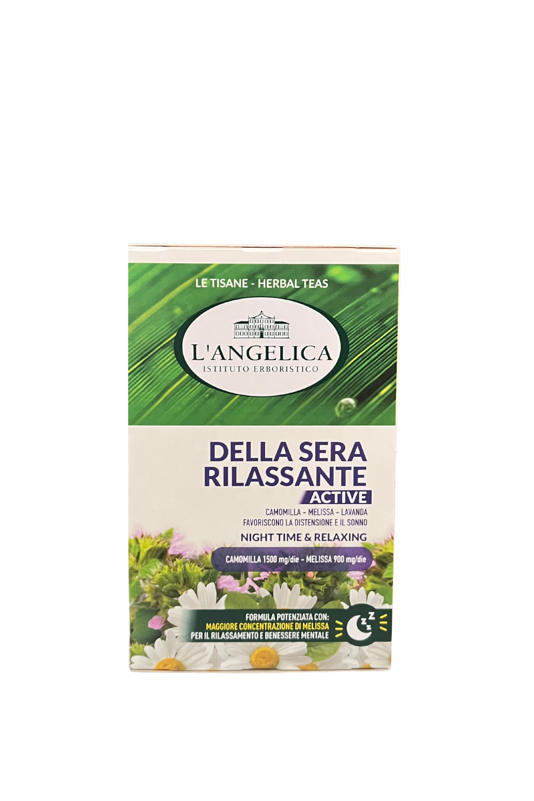 L'ANGELICA Tisana della Sera, Rilassante. 18 Filtri