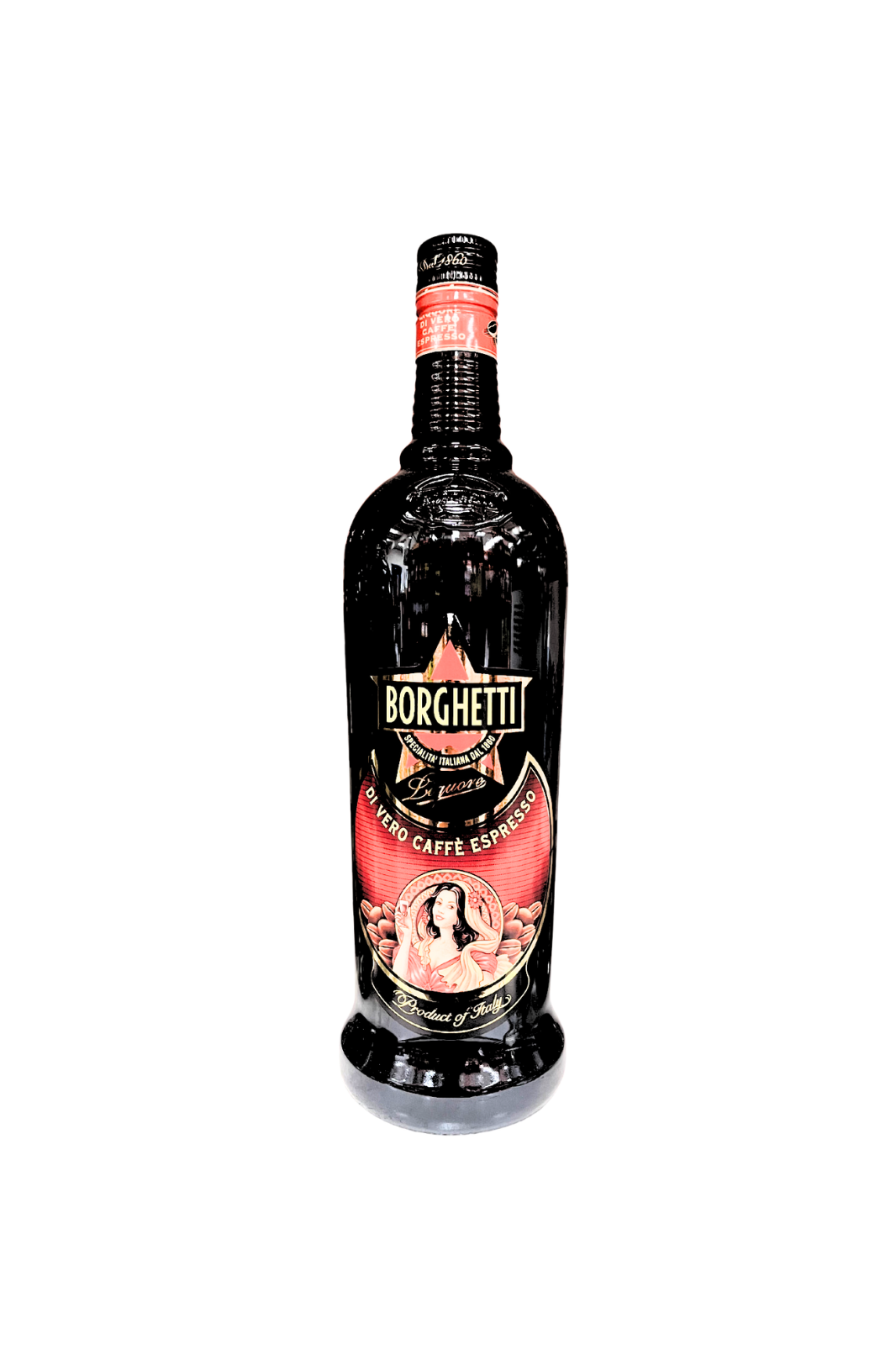 BORGHETTI Liquore di Vero Caffè Espresso, 70cl.