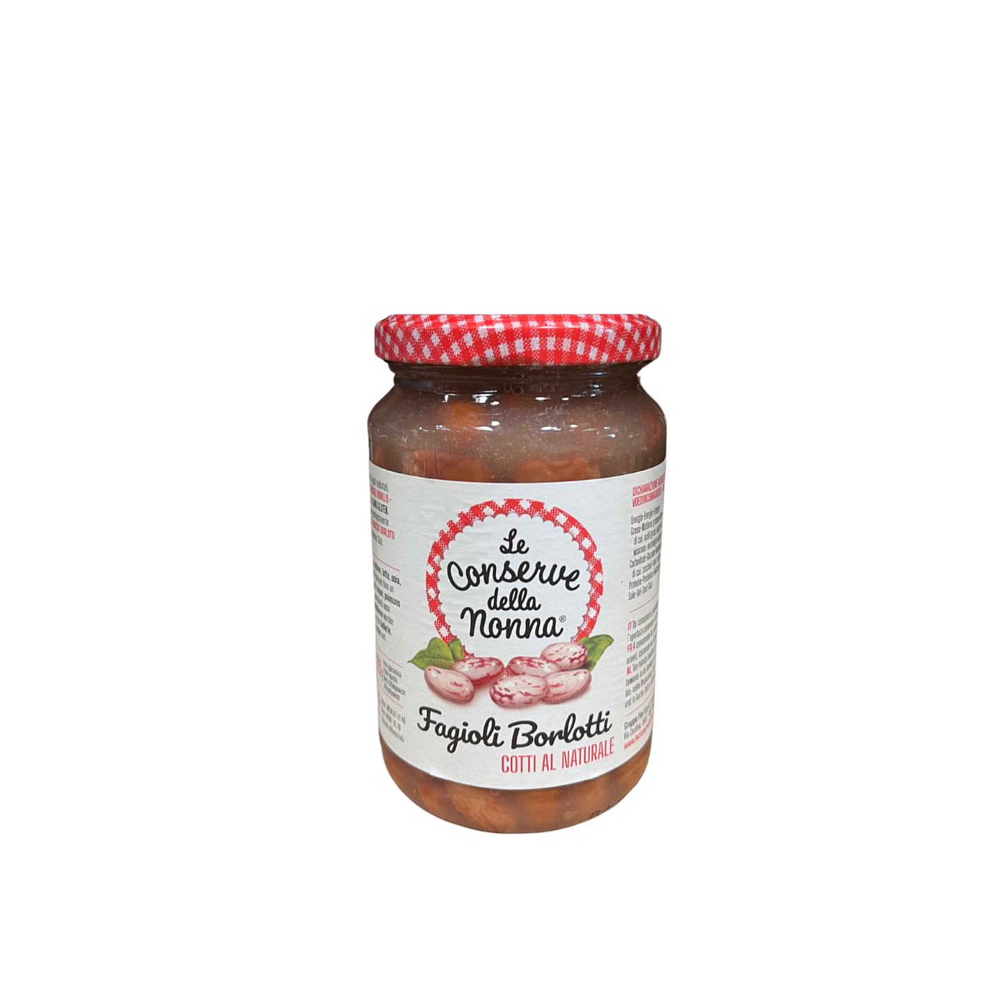 GRANDMA'S PRESERVES Borlotti beans, 360gr.