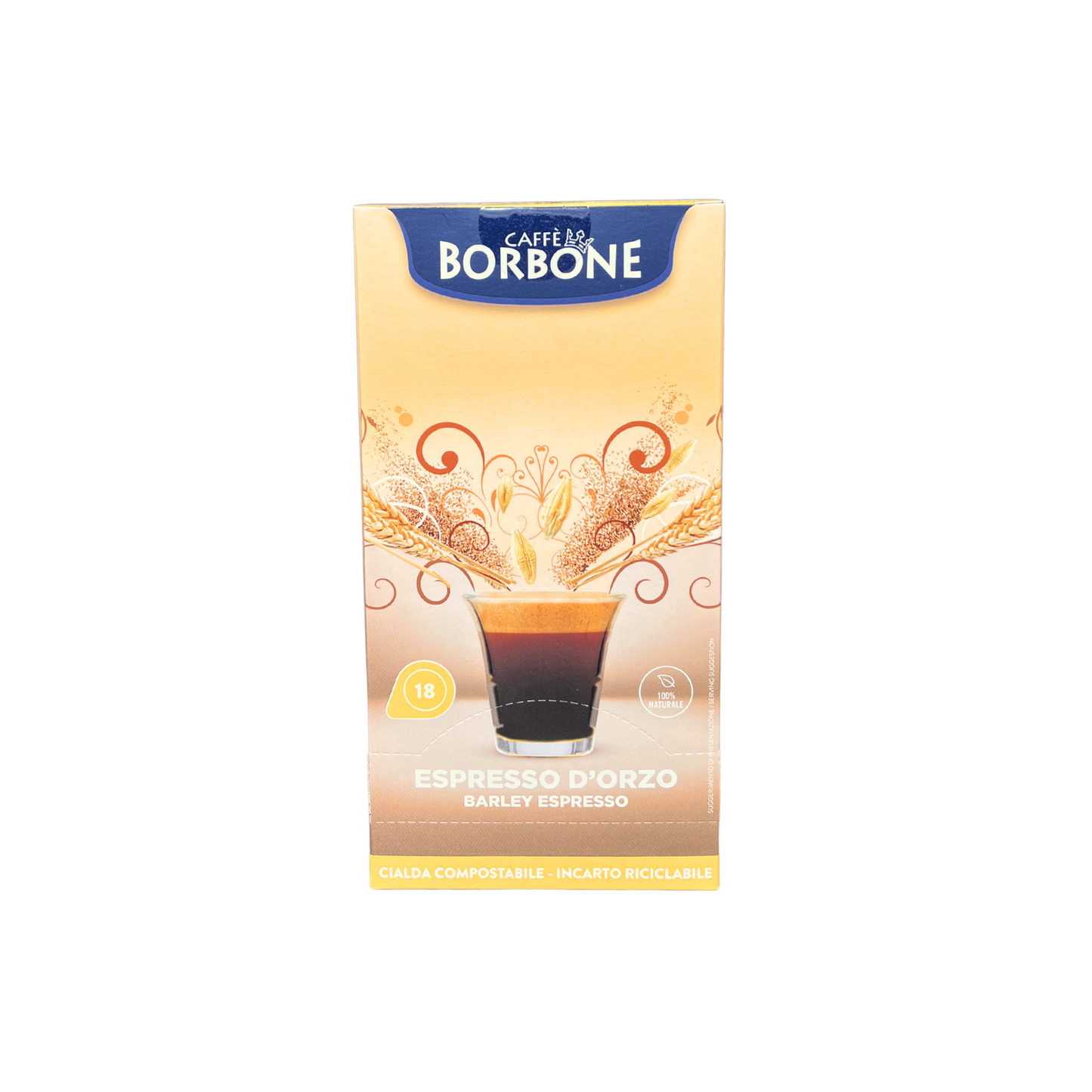 BORBONE Espresso d'Orzo, 18 Cialde.