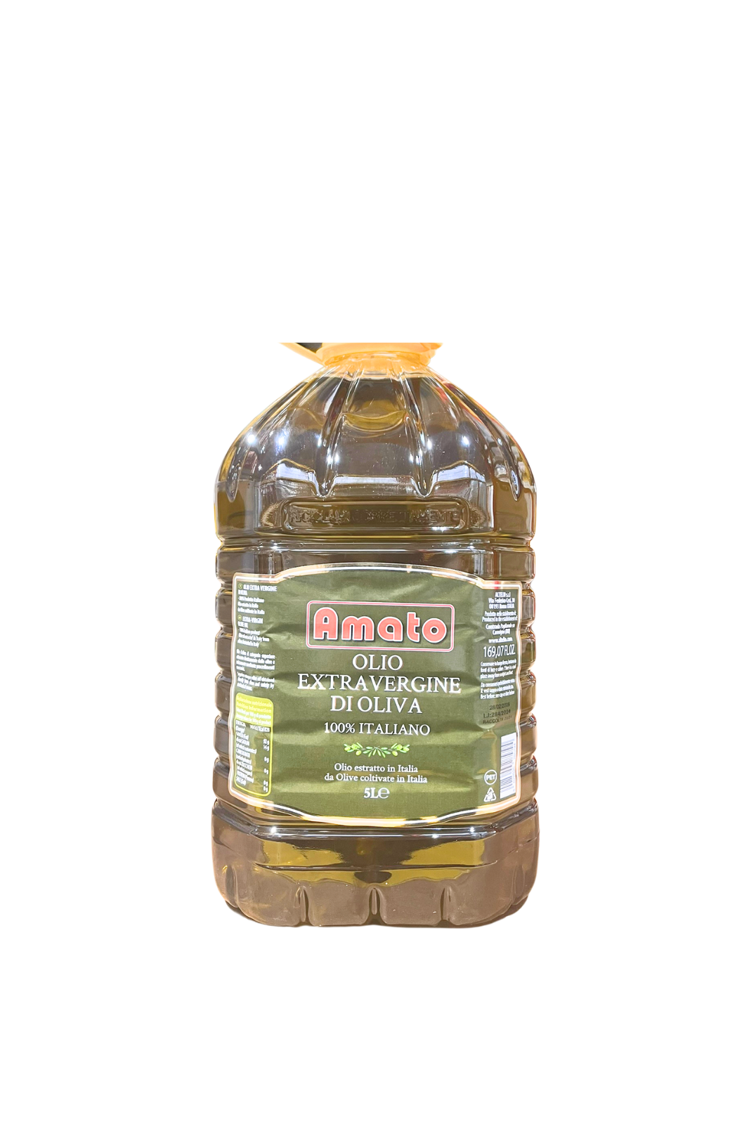 Amato Olio Extra vergine di Oliva 100% Prodotto italiano, 5L