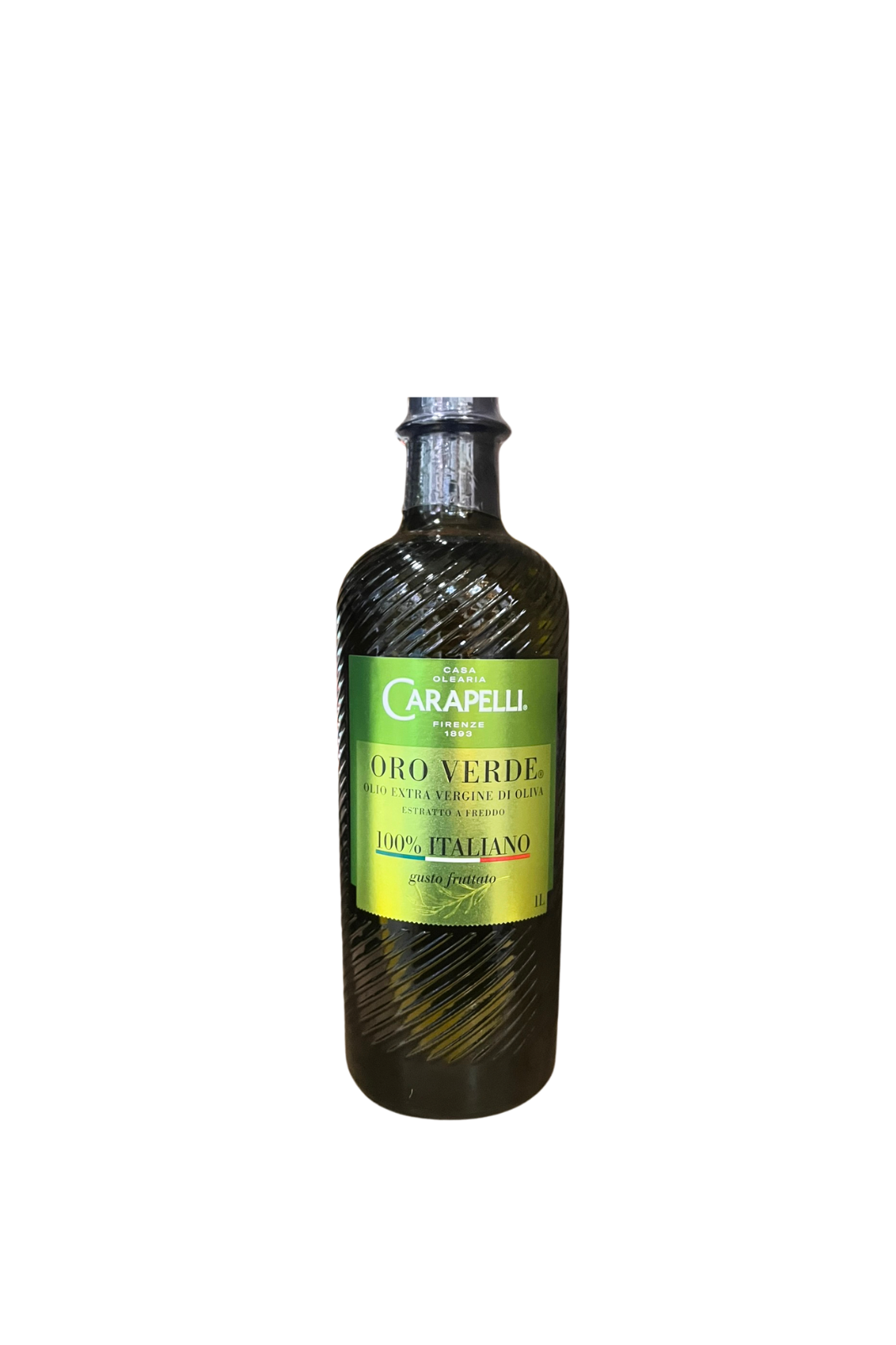 Carapelli Oro Verde Extra Virgin Olive Oil Cold Pressed, 100% Italian 1L