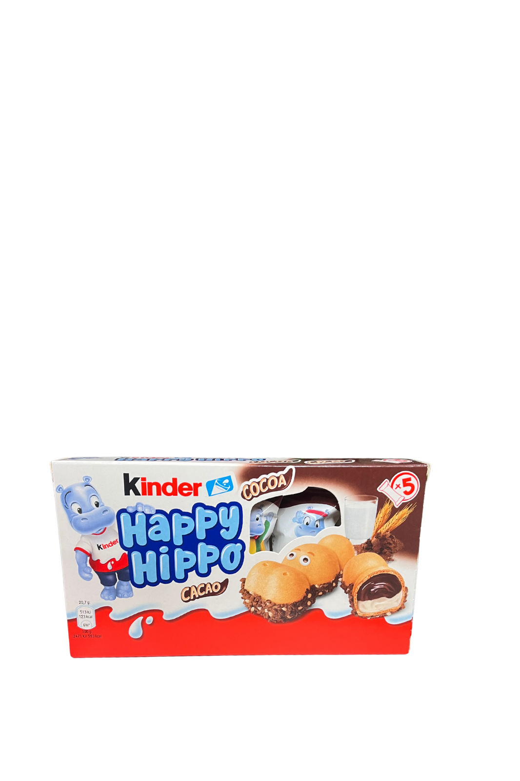 Kinder Happy Hippo Cocoa (x5)