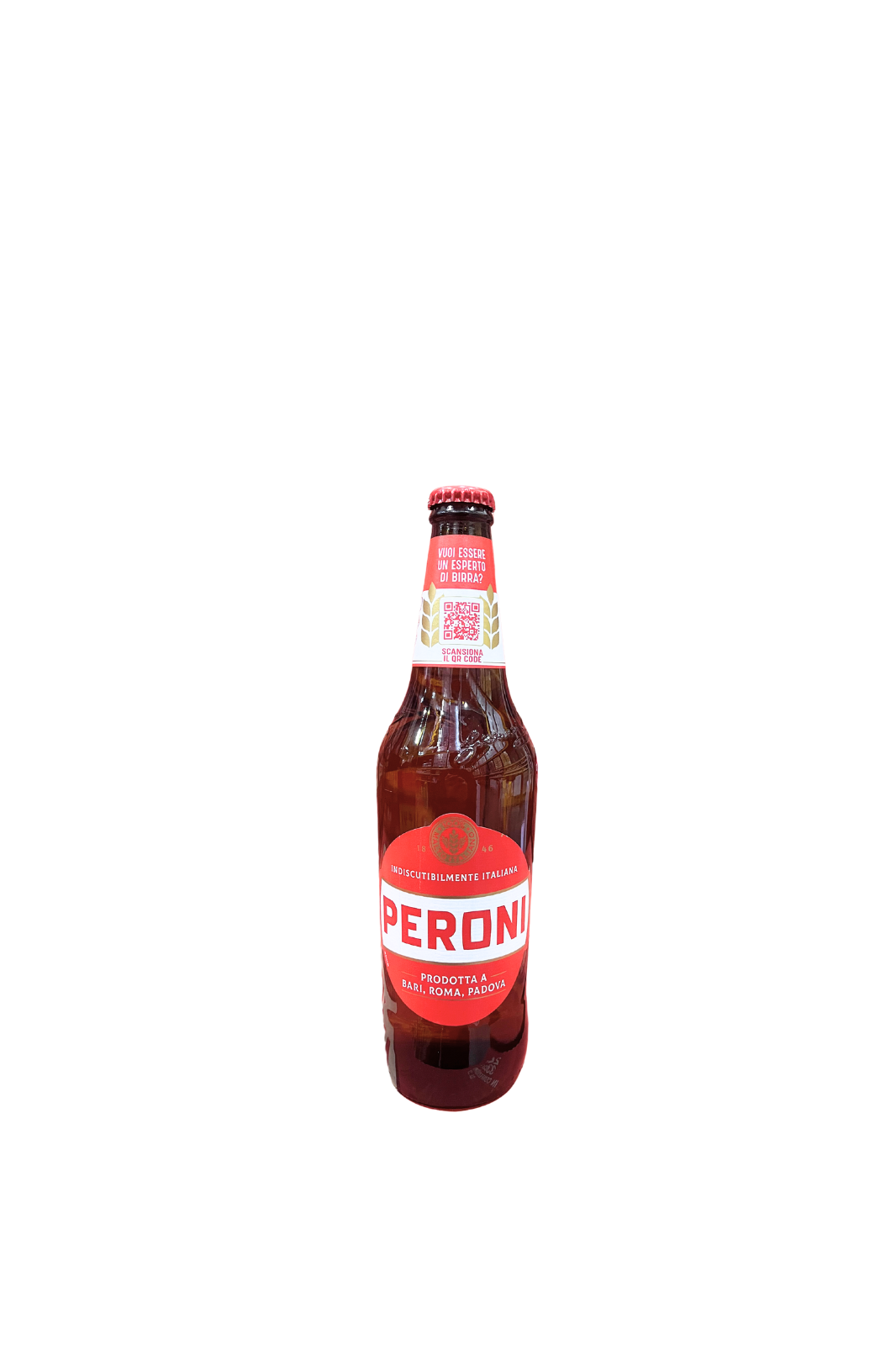 Birra Peroni Prodotta a Bari, Roma, Padova 0.66cl