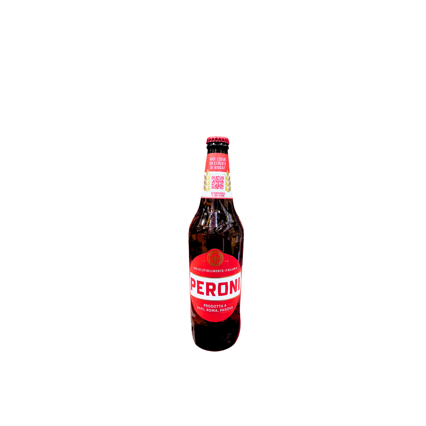 Birra Peroni Prodotta a Bari, Roma, Padova 0.66cl