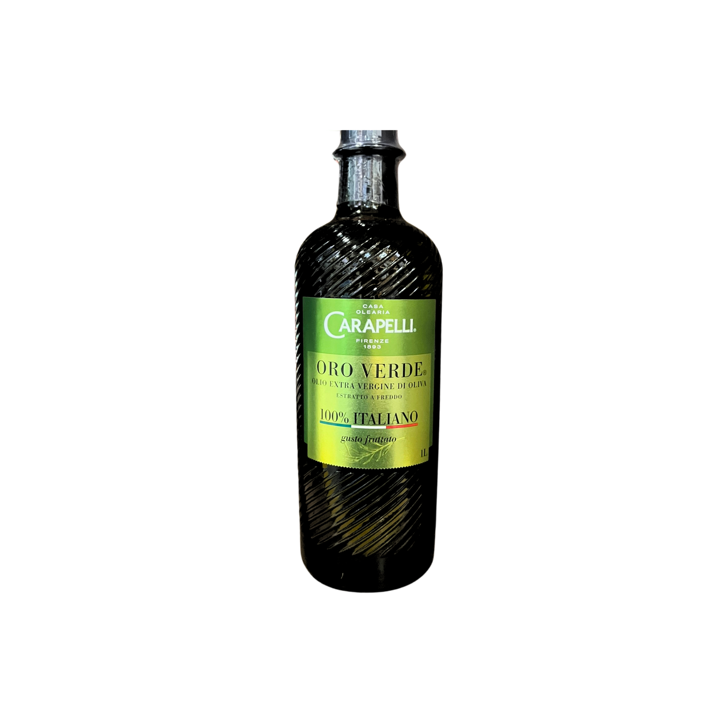 Carapelli Oro Verde Extra Virgin Olive Oil Cold Pressed, 100% Italian 1L