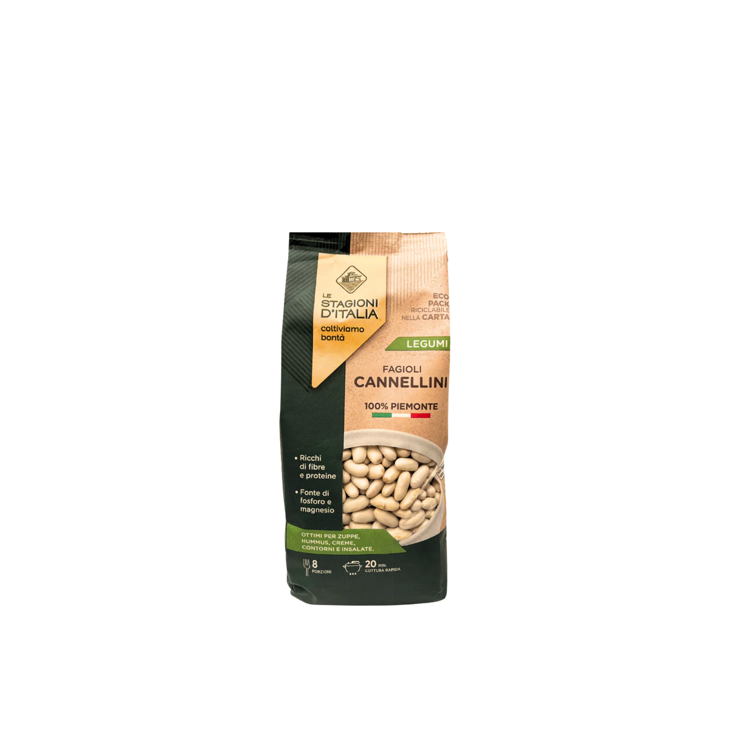 Seasons of Italy Cannellini Beans 100% Piedmont, 400g