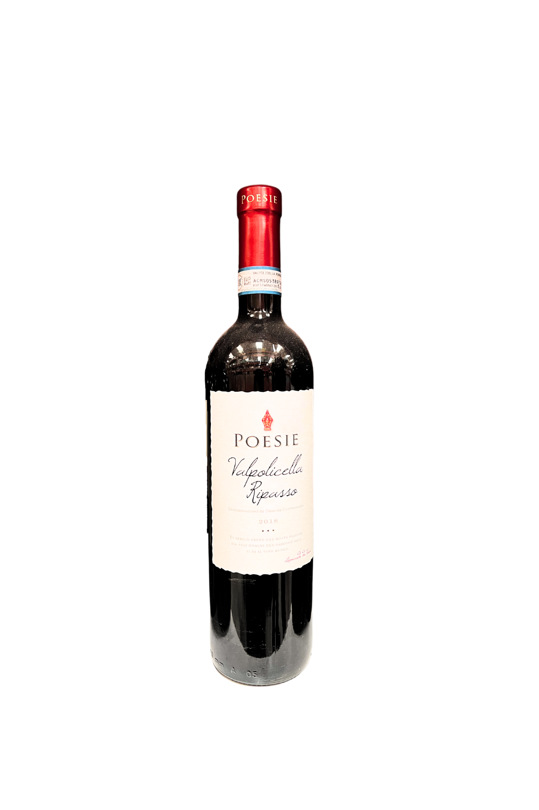 Poesie Vino Rosso Valpolicella Ripasso DOP 2018