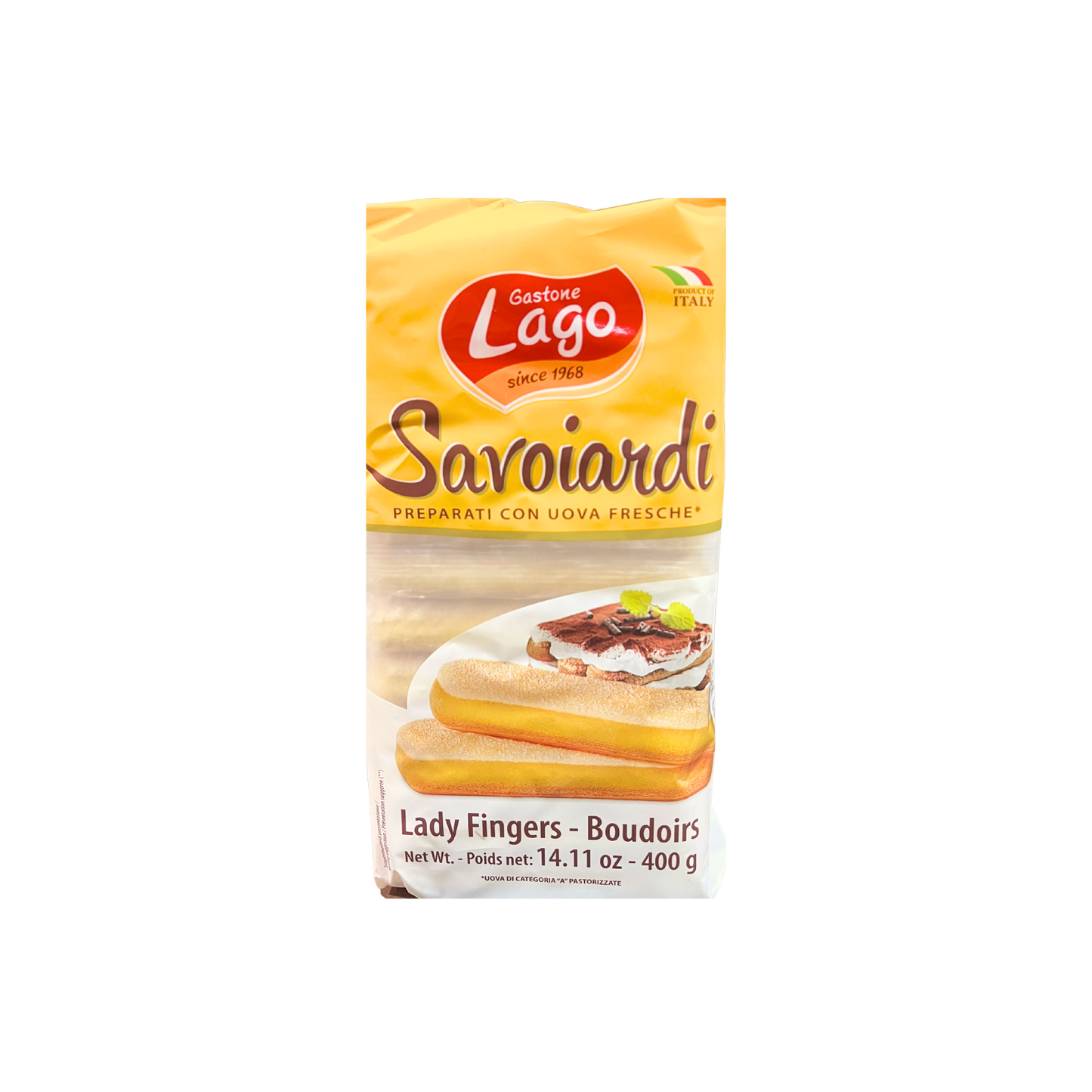 LAGO Savoiardi Tiramisu Biscuits, 400gr.