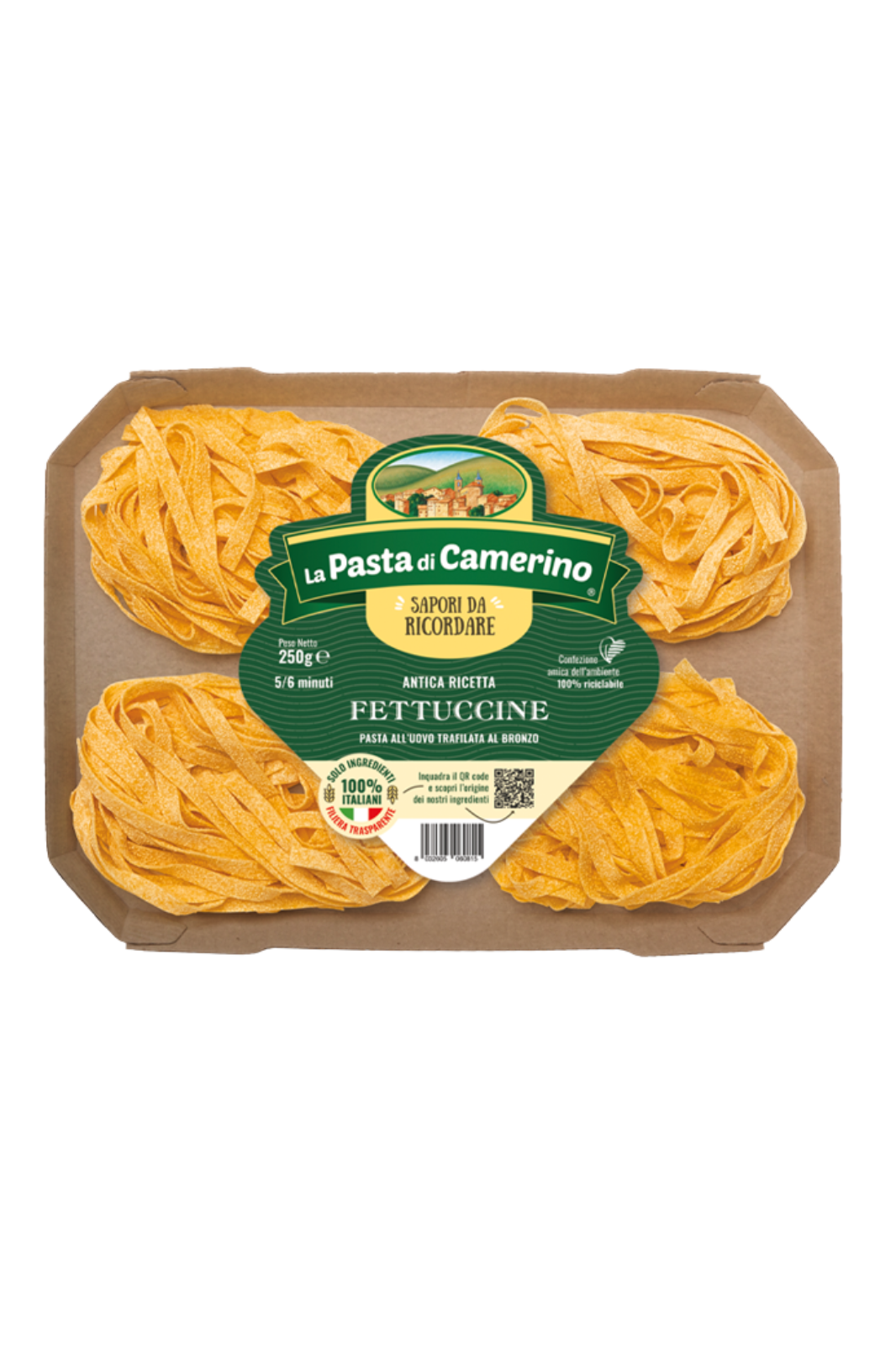 LA PASTA DI CAMERINO Fettuccine all'Uovo, 250gr.