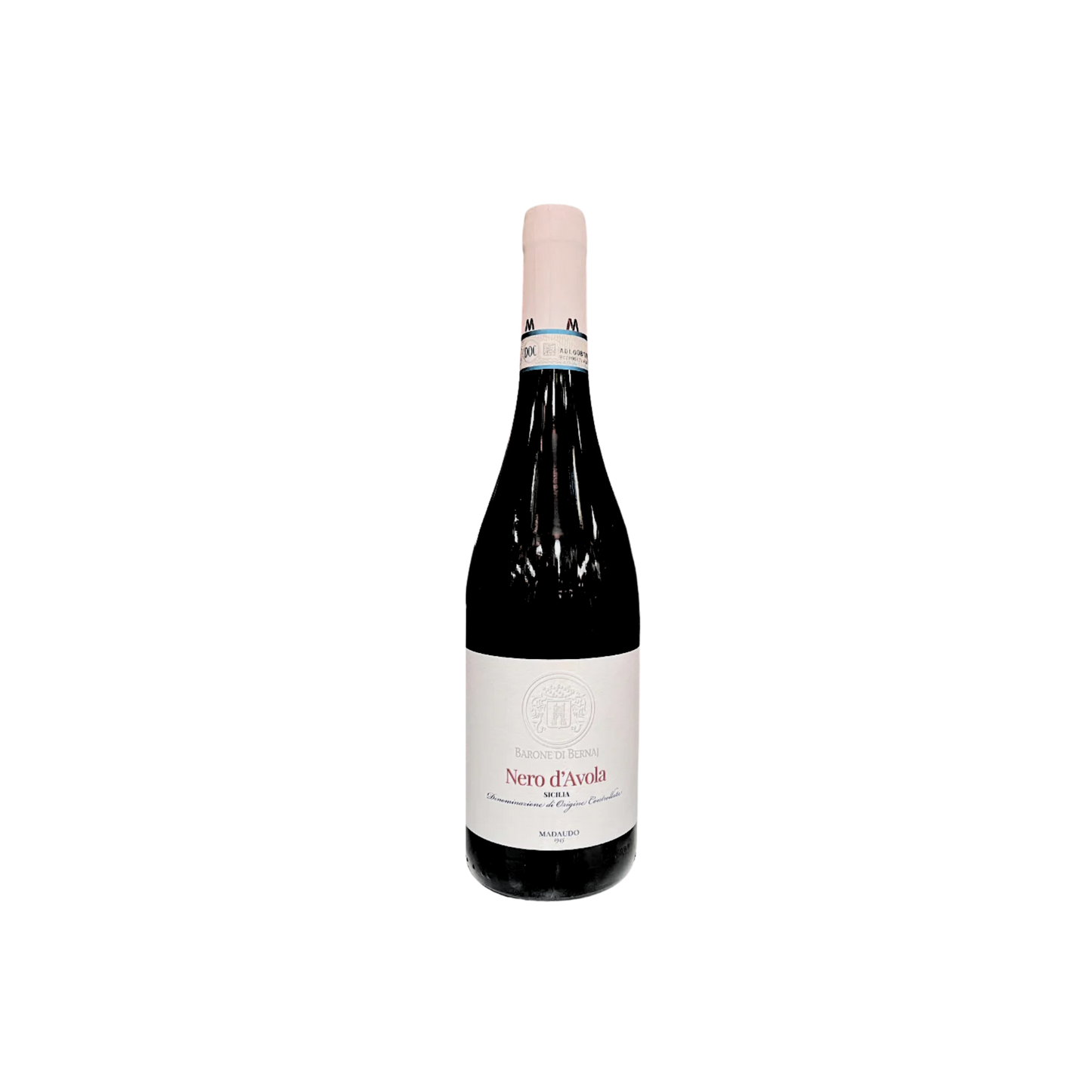 MADAUDO Barone di Bernaj, Nero d'Avola Wine from Sicily DOC. 75cl