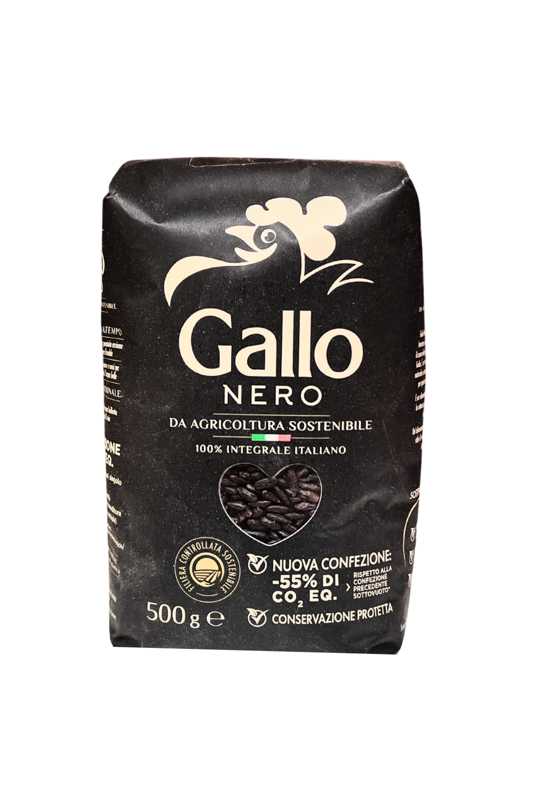 Scopri GALLO Riso Nero Integrale da 500gr, ricco di fibre e antiossidanti. Un alimento sano e versatile per piatti gustosi e nutrienti. Acquista ora!"