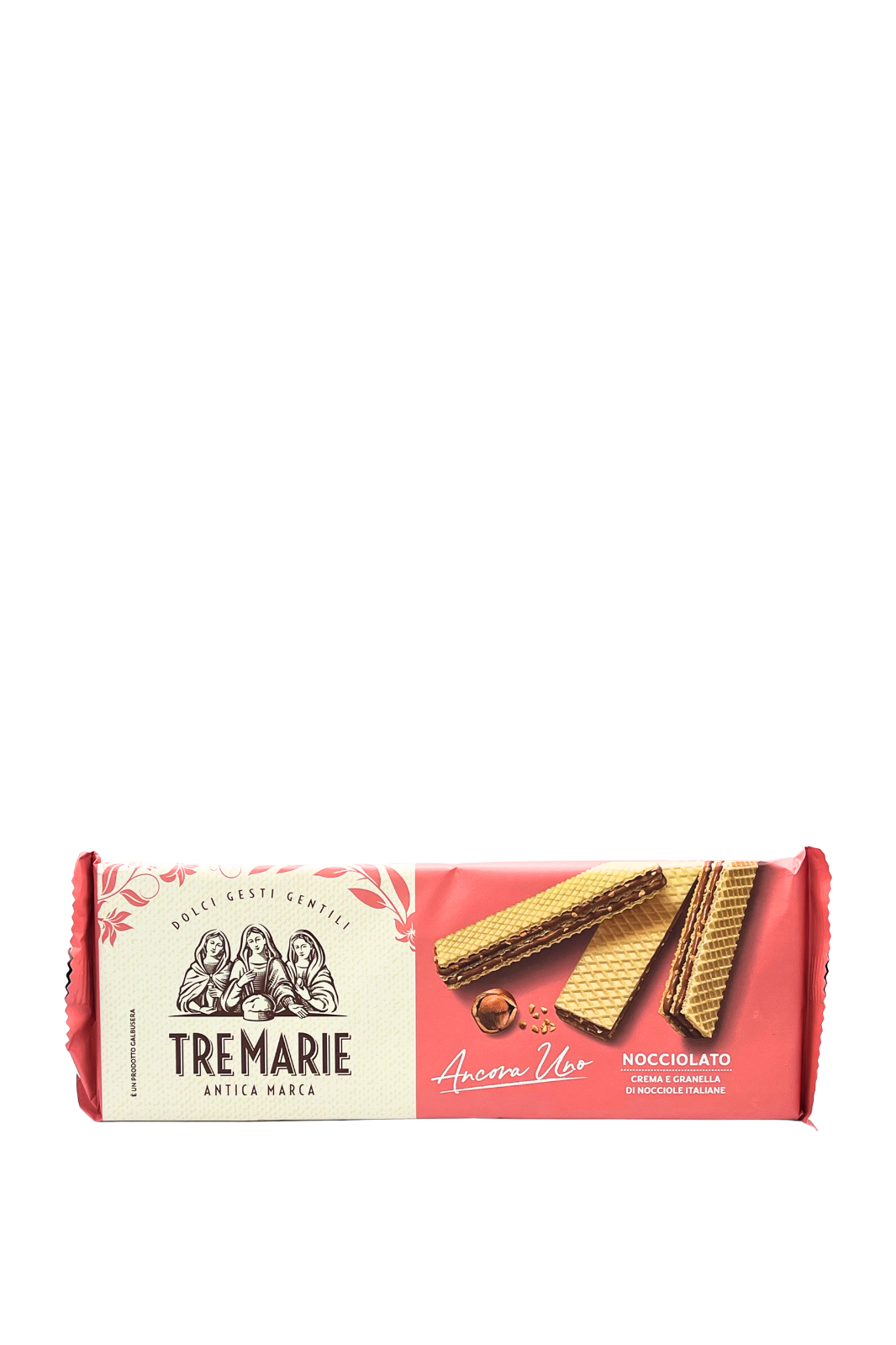 Tre Marie Wafer Nocciolato Crema e Granella di Nocciole italiane, 175gr.