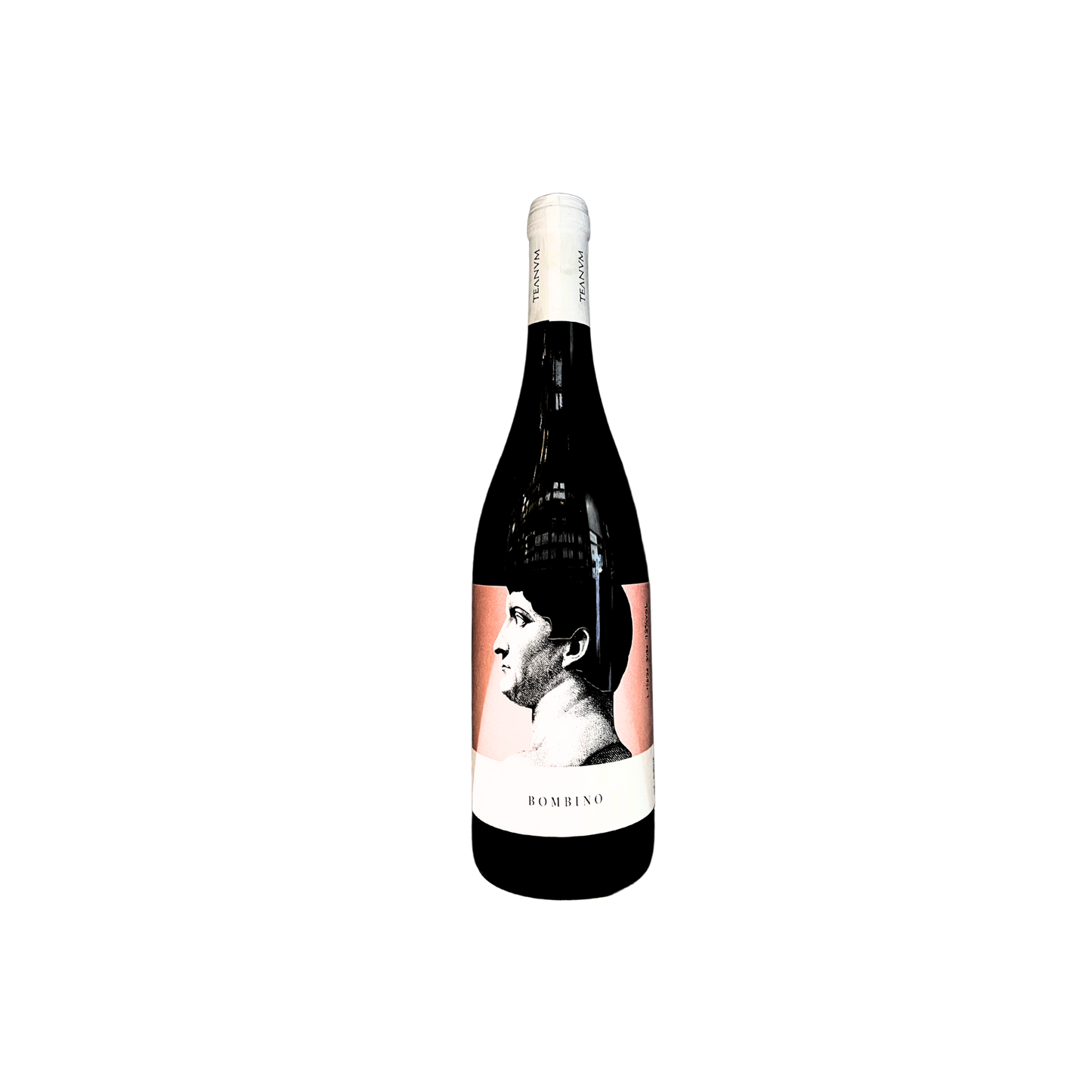 BOMBINO Teanum Vino Bianco 75cl - Bottiglia di vino bianco fresco e fragrante