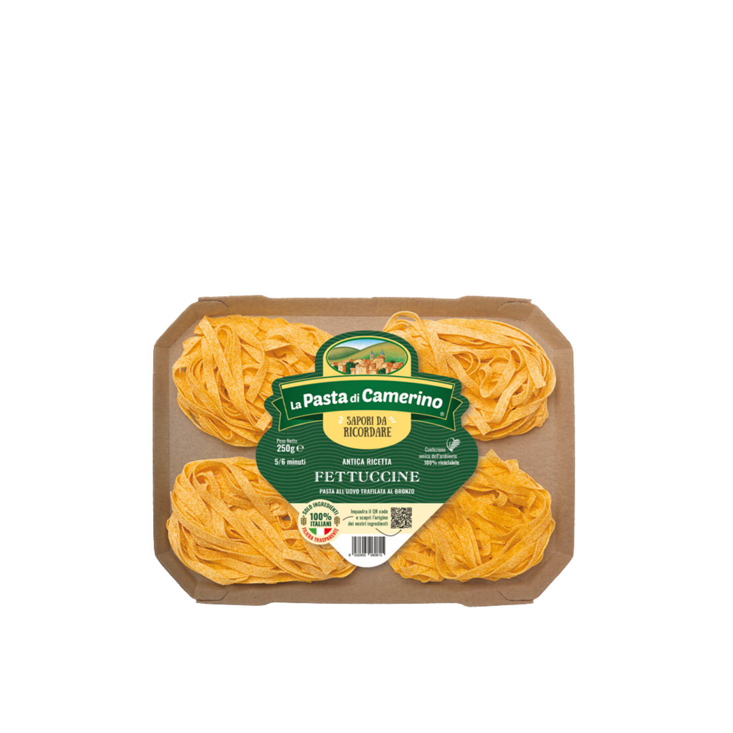 LA PASTA DI CAMERINO Fettuccine all'Uovo, 250gr.