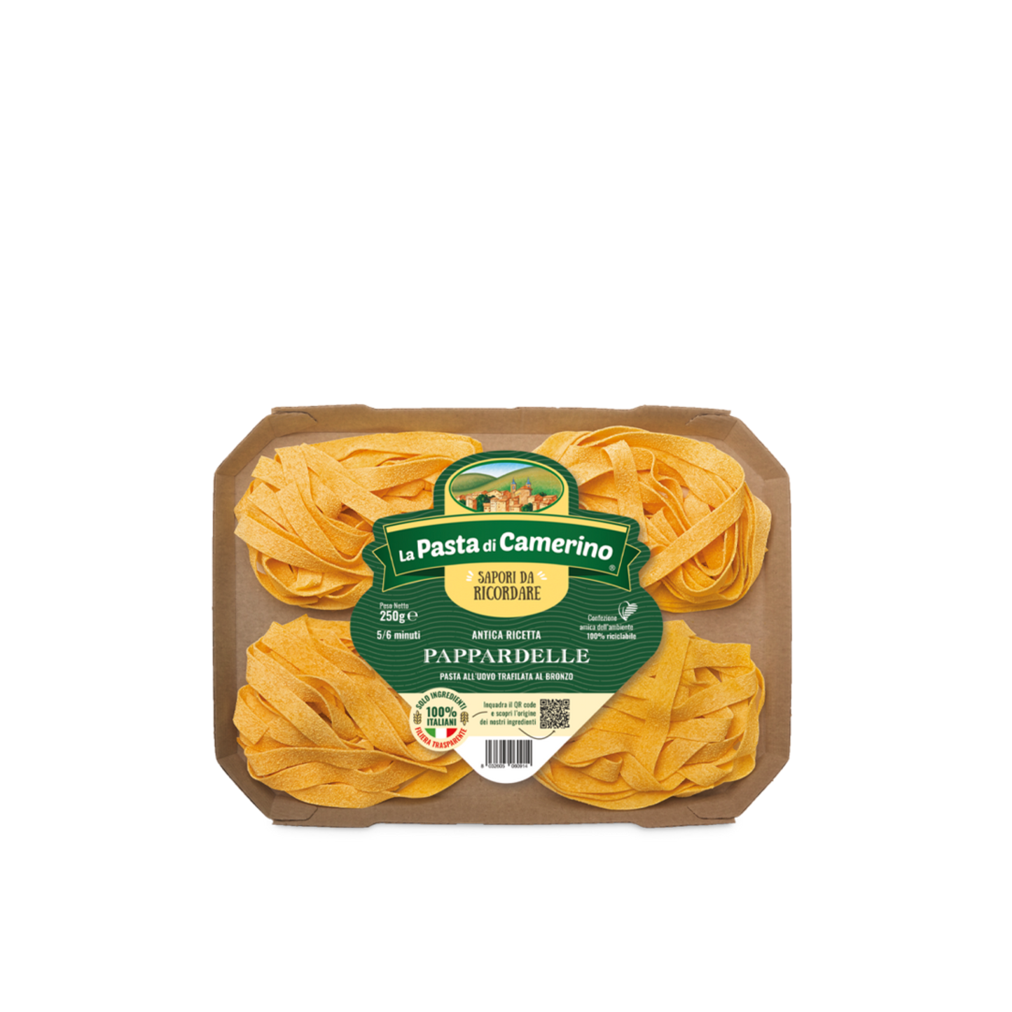 LA PASTA DI CAMERINO Pappardelle all'Uovo, 250gr.