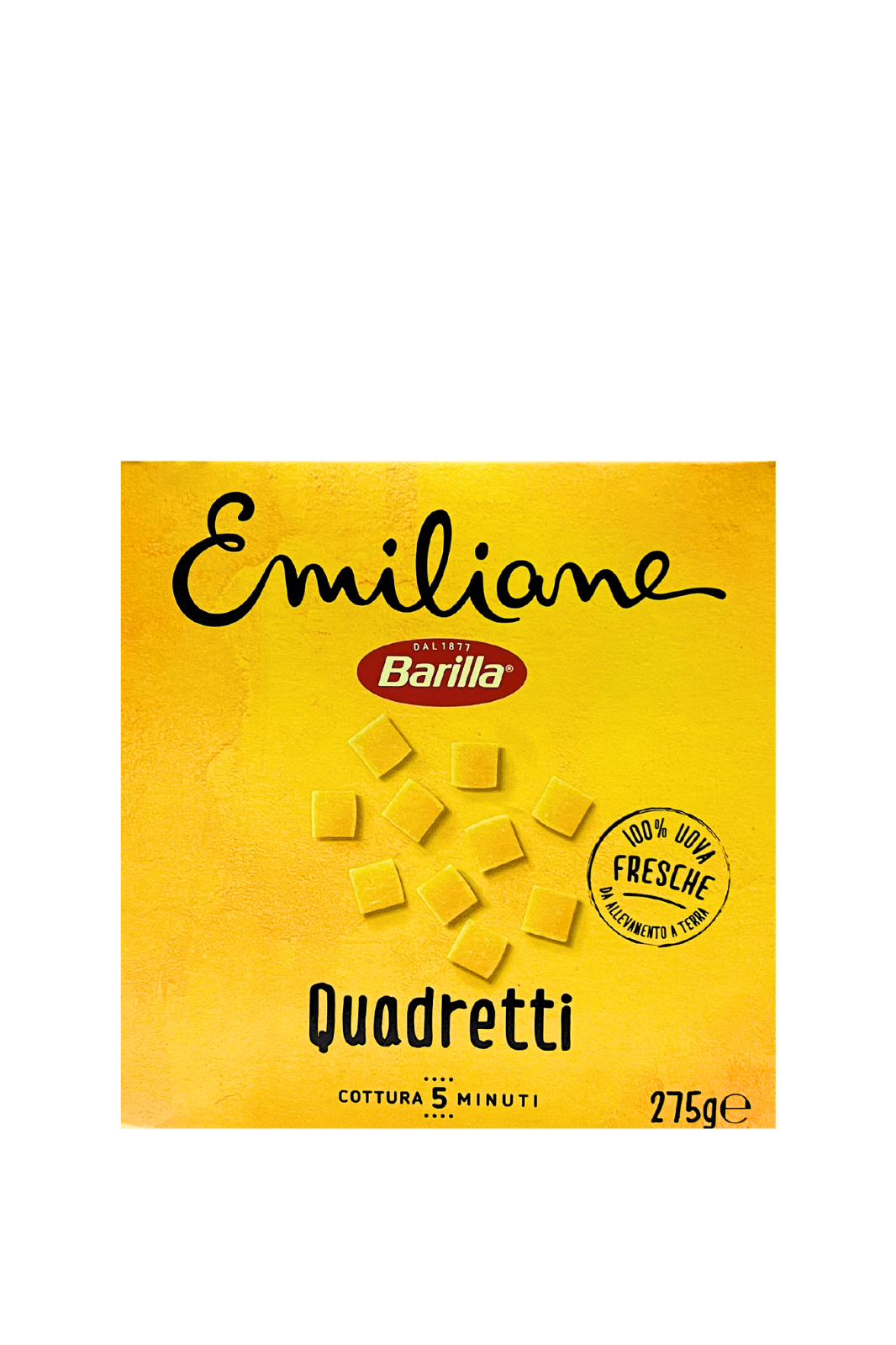 Barilla Emiliane Quadretti, 100% uova Fresche. 275g