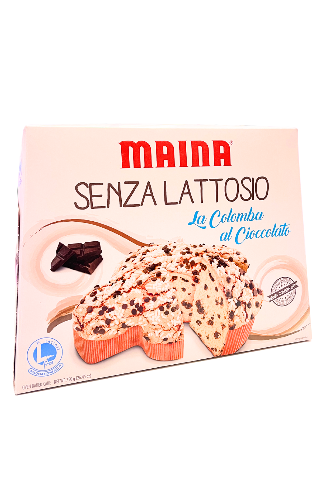 MAINA Lactose-free Chocolate Colomba, 750gr.