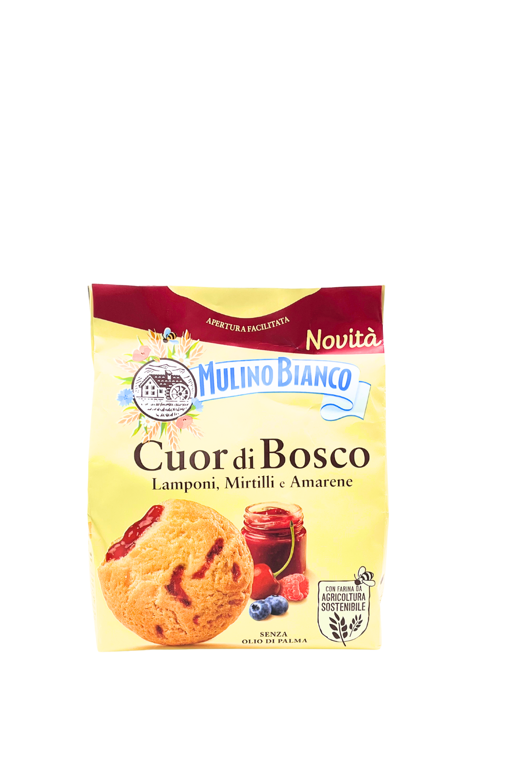 Mulino Bianco Cuor di Bosco Lampone, Mirtilli e Amarene