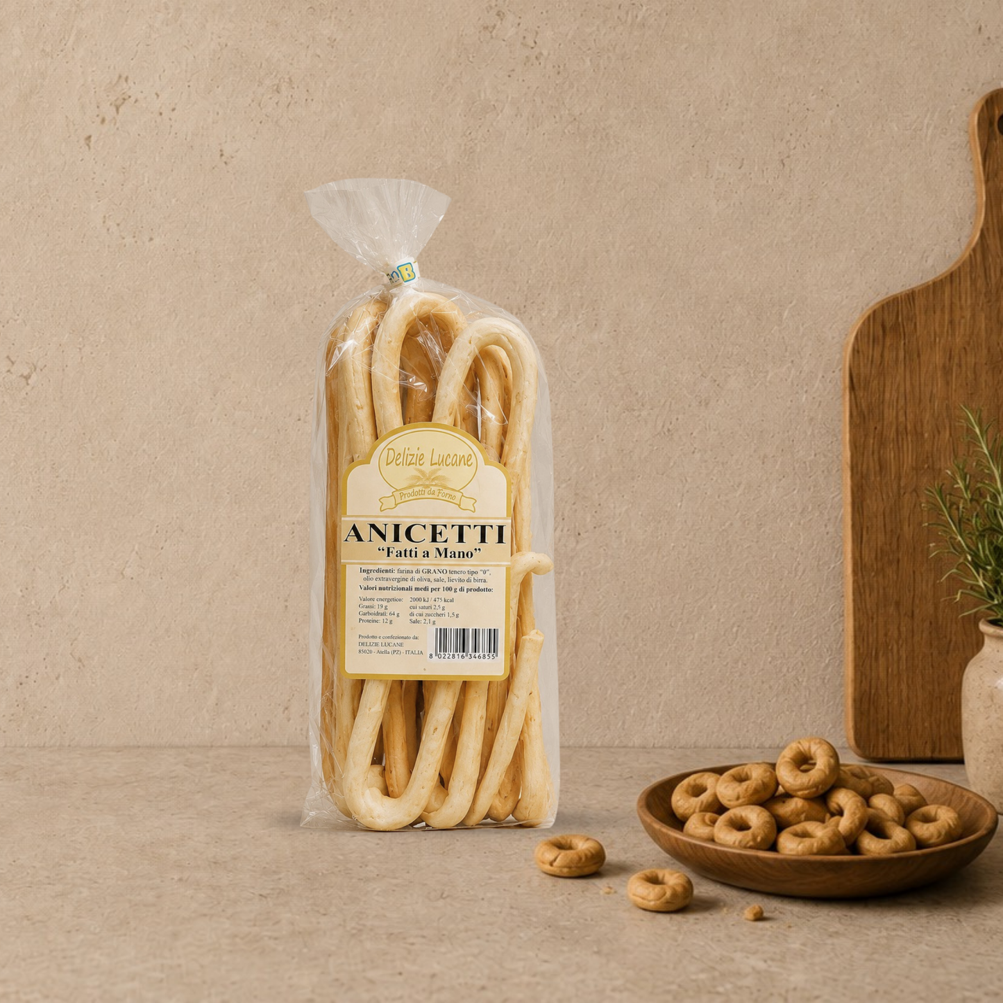 LUCANE DELIGHTS Handgemachte Anicetti, 250gr.