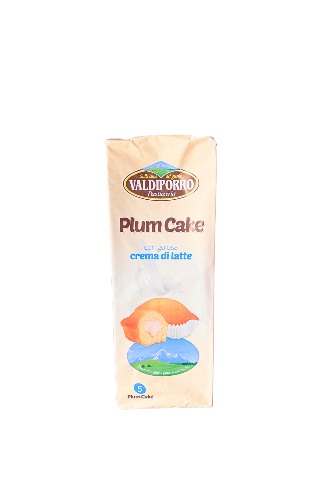 ValdiPorro Plum Cake con Crema di Latte