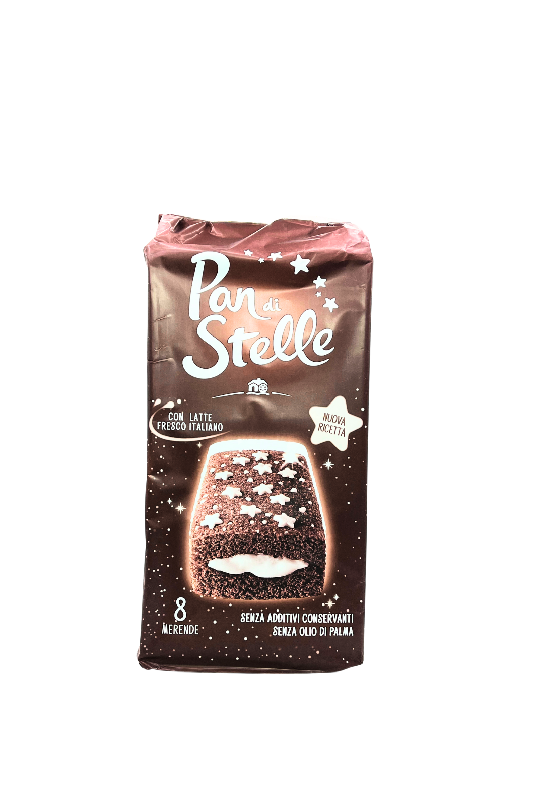 PAN DI STELLE Merendine con Latte fresco Italiano, 280gr.