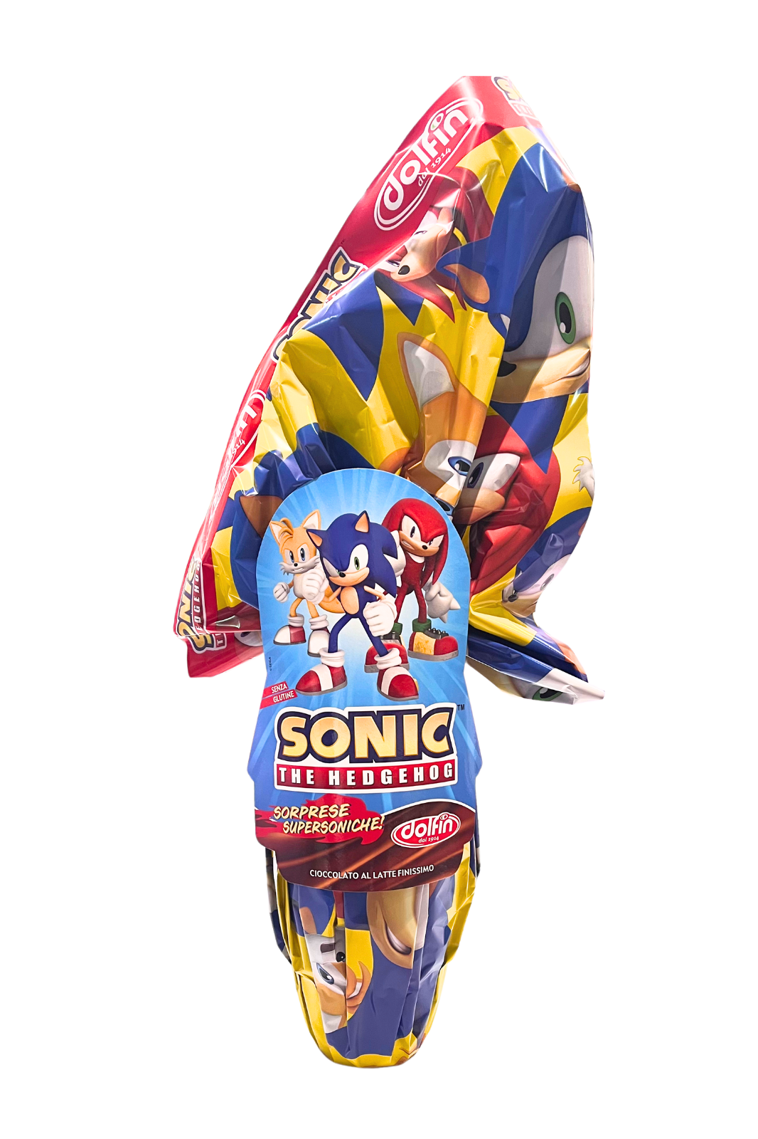 DOLFIN Easter Egg SONIC Milk Chocolate, 220gr.