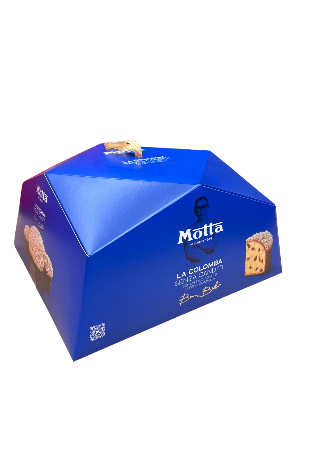 Colomba MOTTA senza canditi 900gr, ricetta gourmet firmata Bruno Barbieri, dolce pasquale soffice e senza canditi, ideale per una Pasqua autentica e raffinata