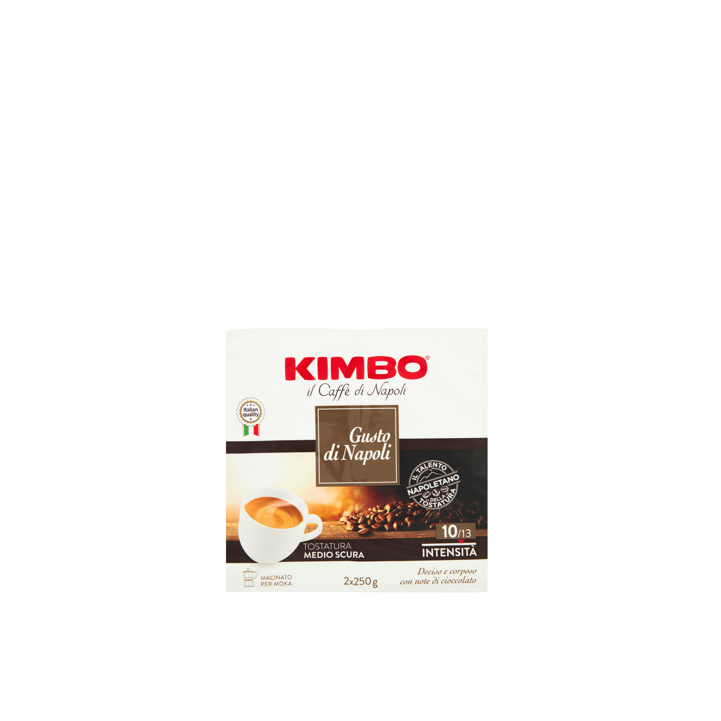 KIMBO Caffè di Napoli, Tostatura medio scura (2x250g)