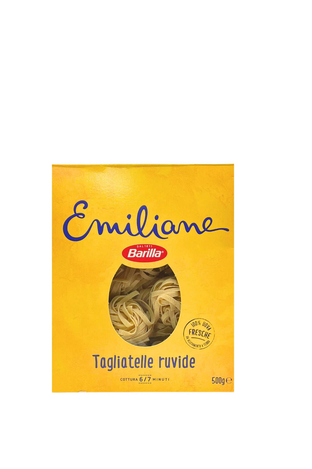 Barilla Emiliane Tagliatelle ruvide, 100% Uova Fresche. 500g