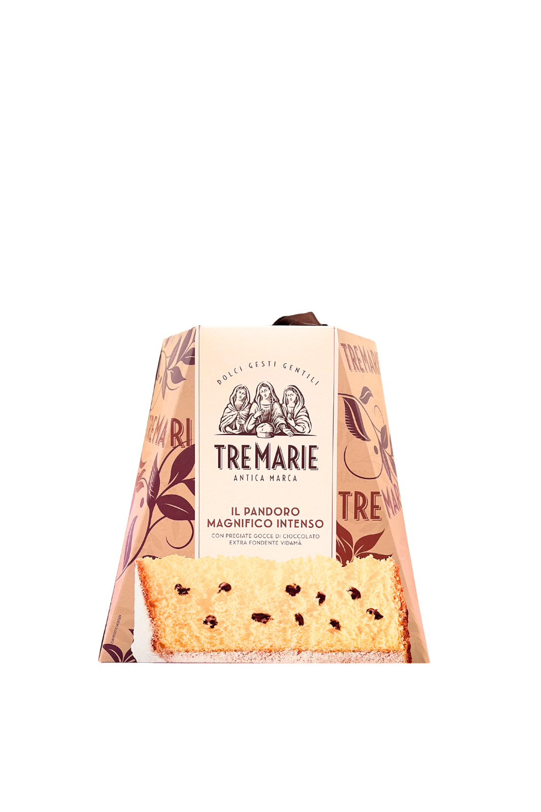 Tre Marie Il Pandoro magnifico ed intenso con pregiate gocce di cioccolato extra fondente 1kg
