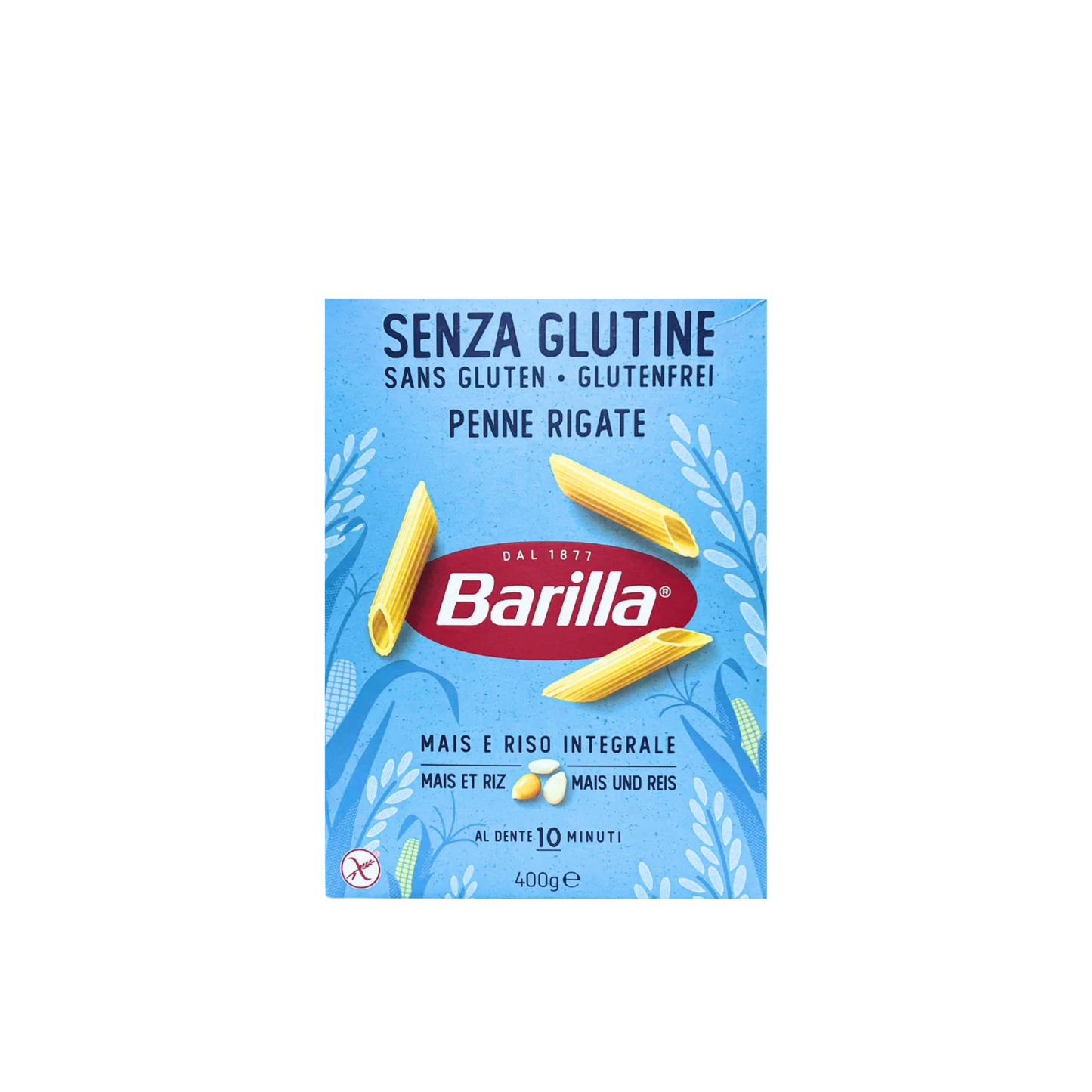 BARILLA Penne Rigate Senza Glutine, 400gr.