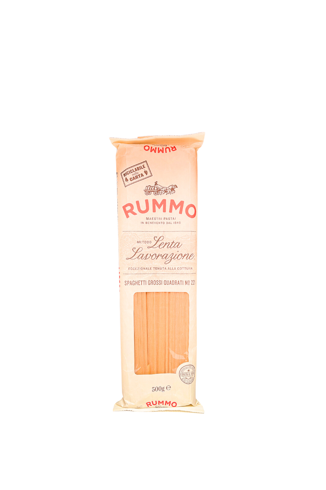 RUMMO Spaghetti Grossi Quadrati, 500gr.
