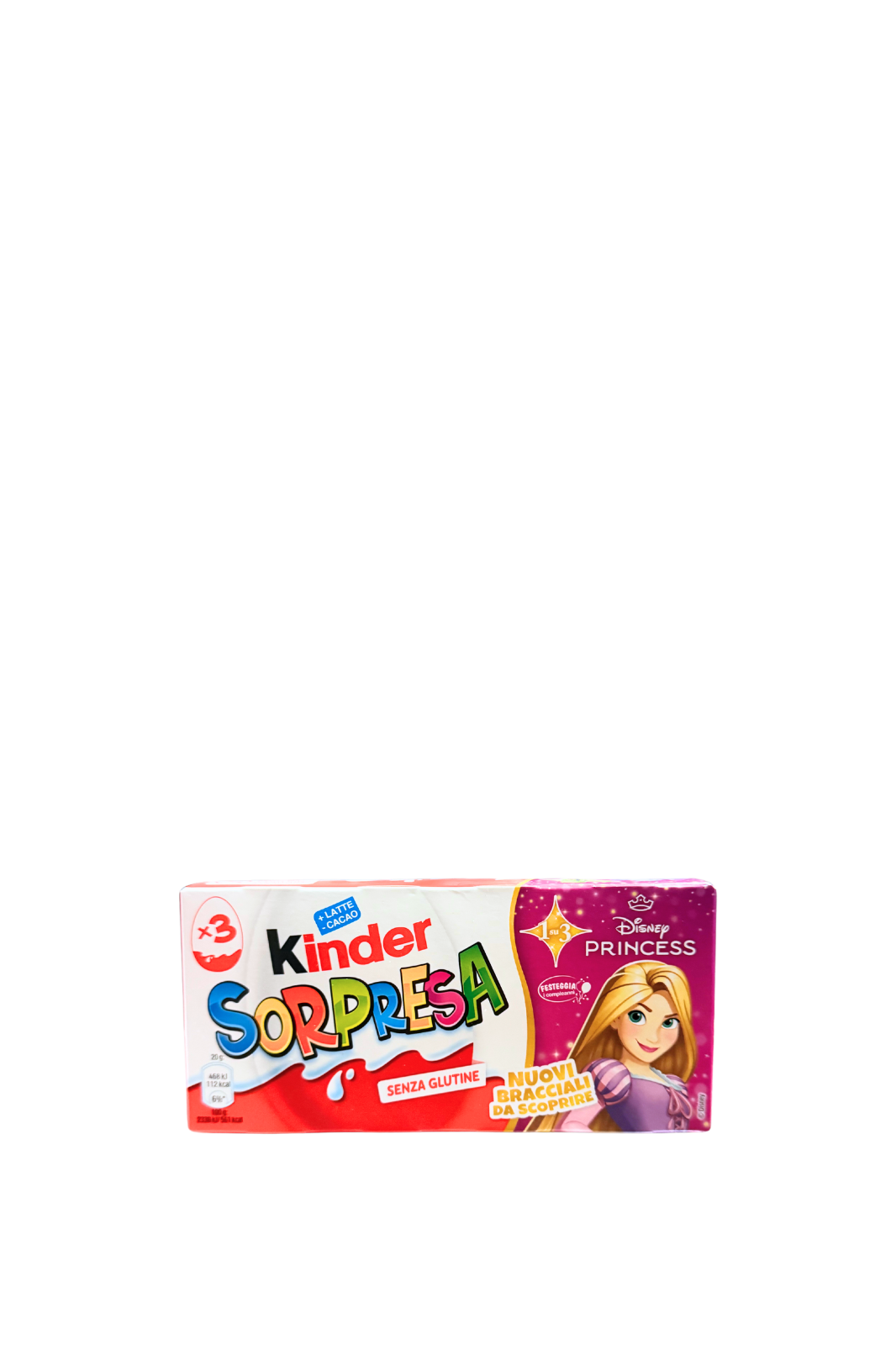 Kinder Sorpresa Senza glutine, for Princess. (x3)