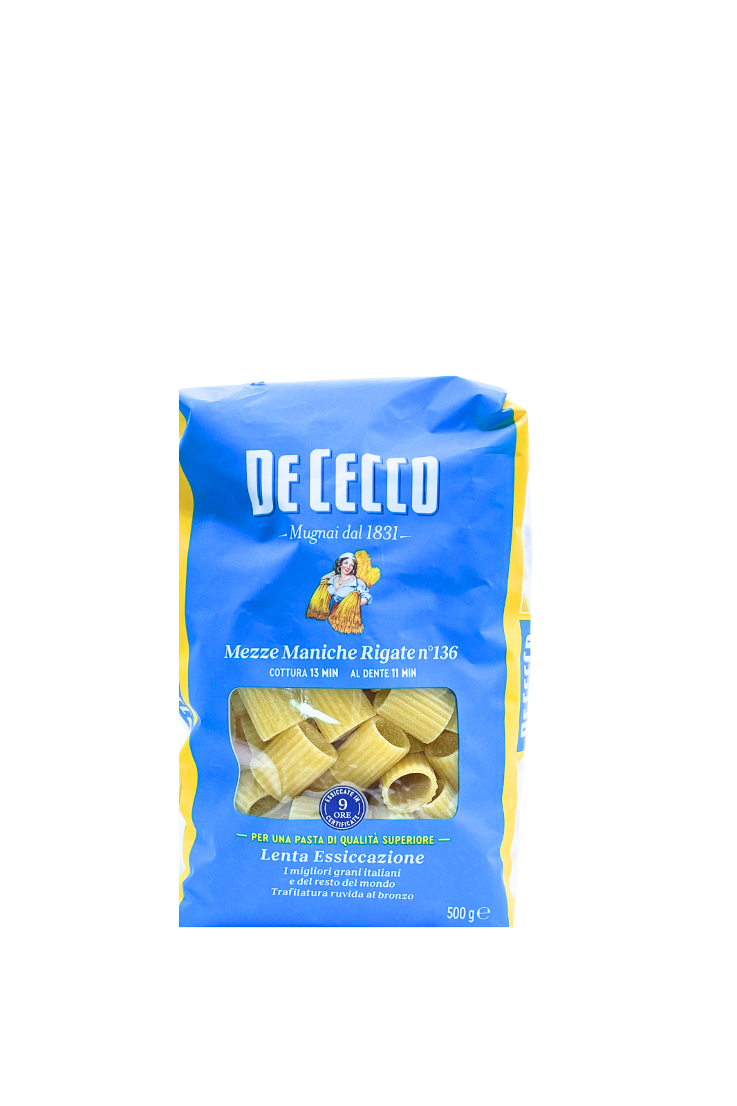 De Cecco Mezze Maniche Rigate 500g