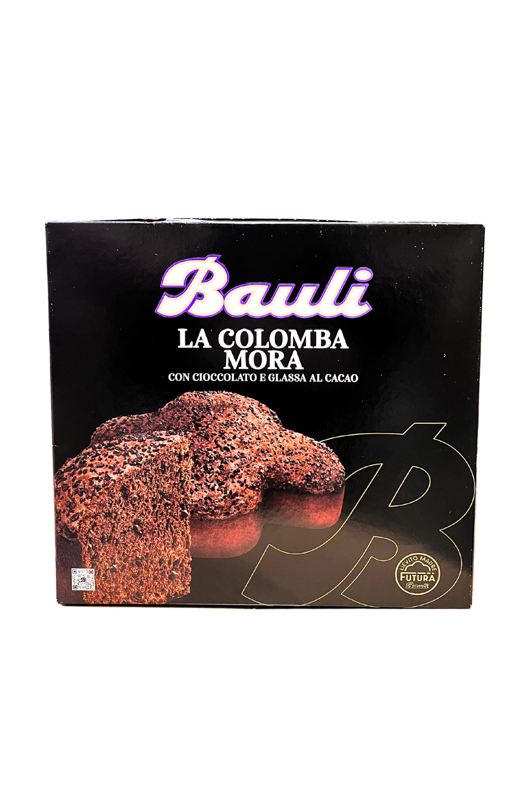 Colomba Bauli Mora 700g con gocce di cioccolato e glassa al cacao dolce pasquale