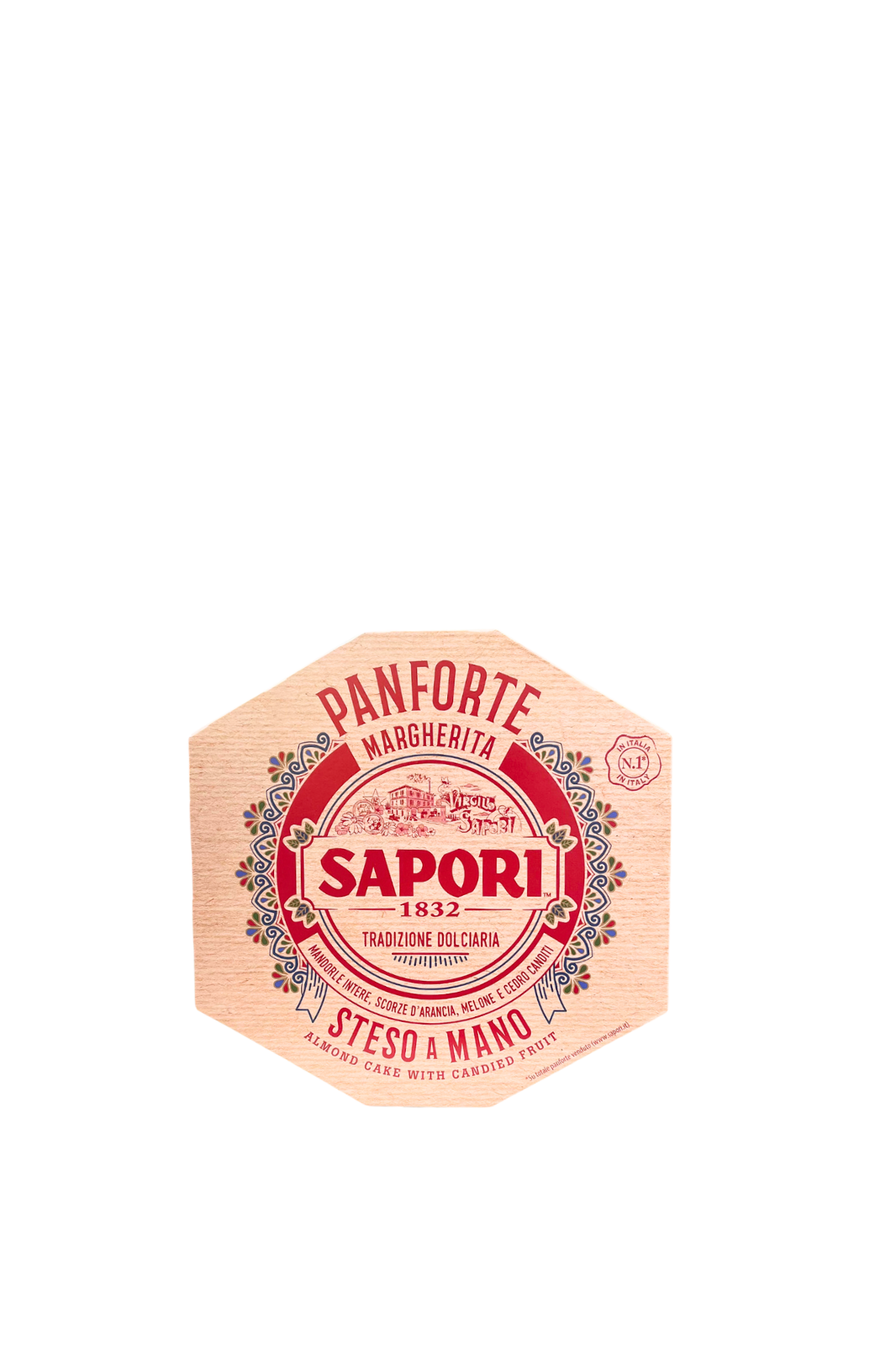 Sapori Panforte, Tradizione dolciaria con mandorle intere scorze d'arancia, melone e cedro