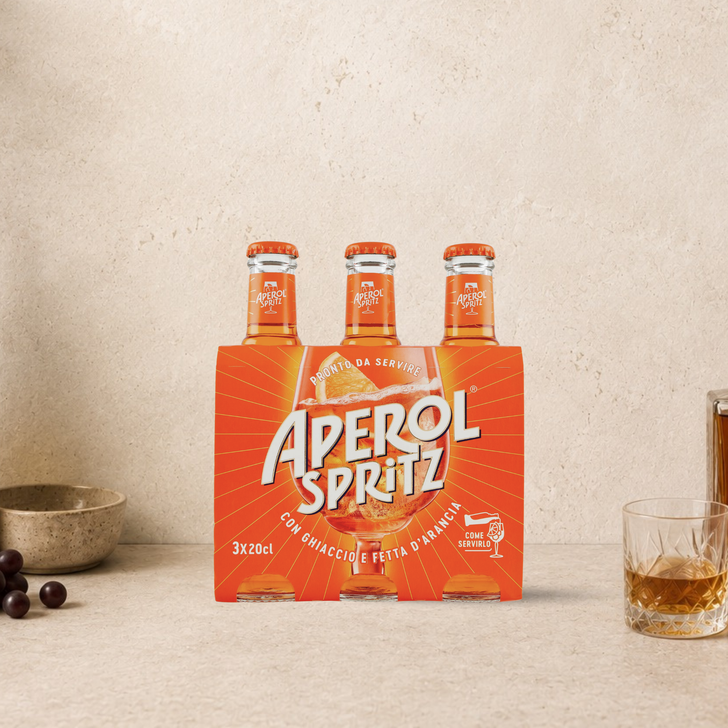 APEROL Spritz Ready to Drink, 3x20cl SPEDIZIONE IN EUROPA