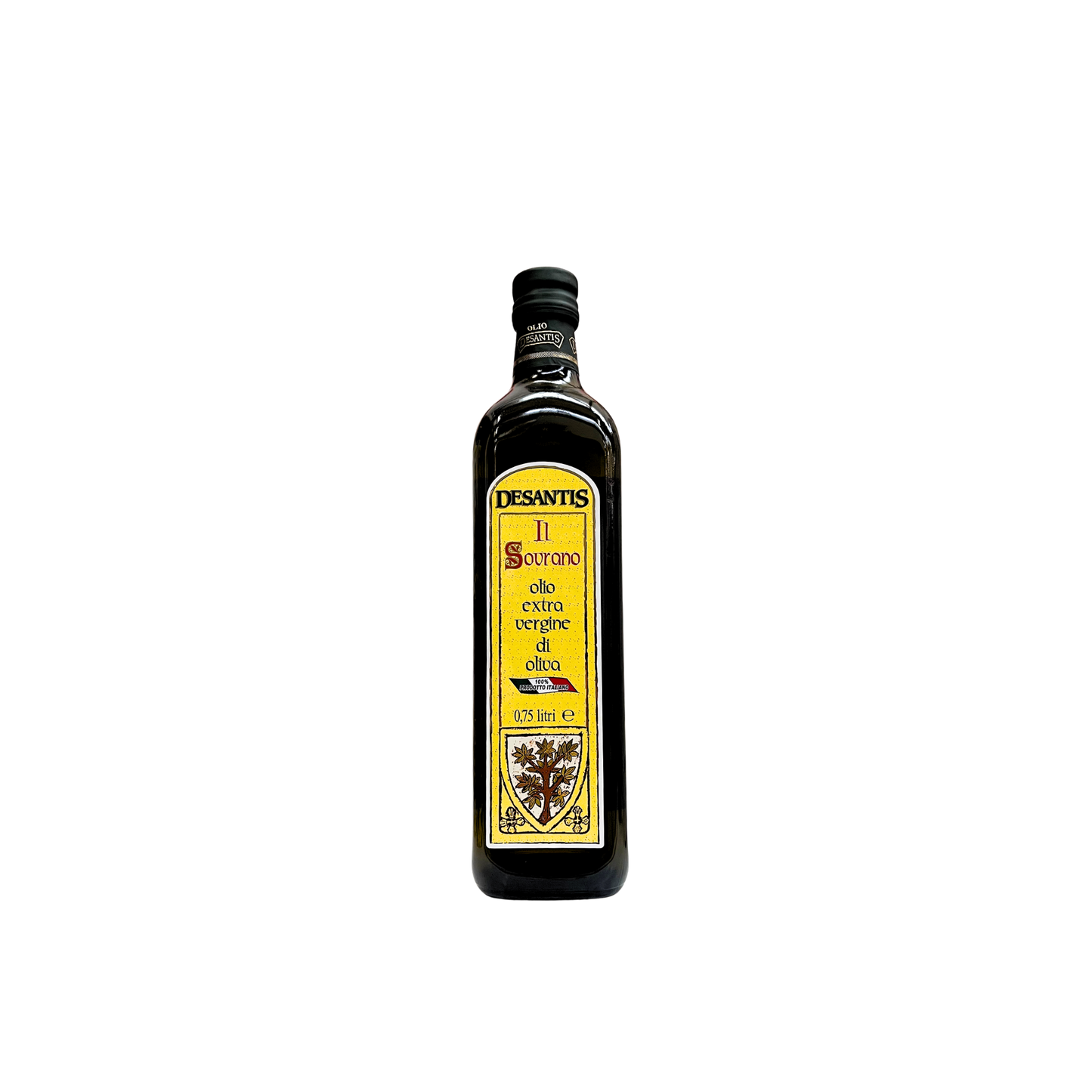 Olio Extravergine di Oliva 100% Italiano Desantis Il Sovrano 0,75L