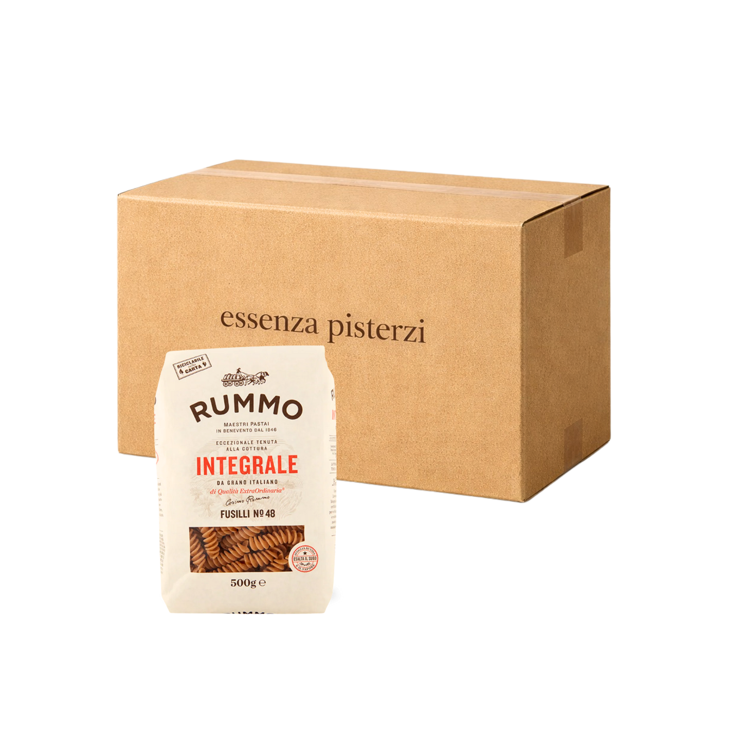 Box pasta integrale Rummo da 4 o 6 kg