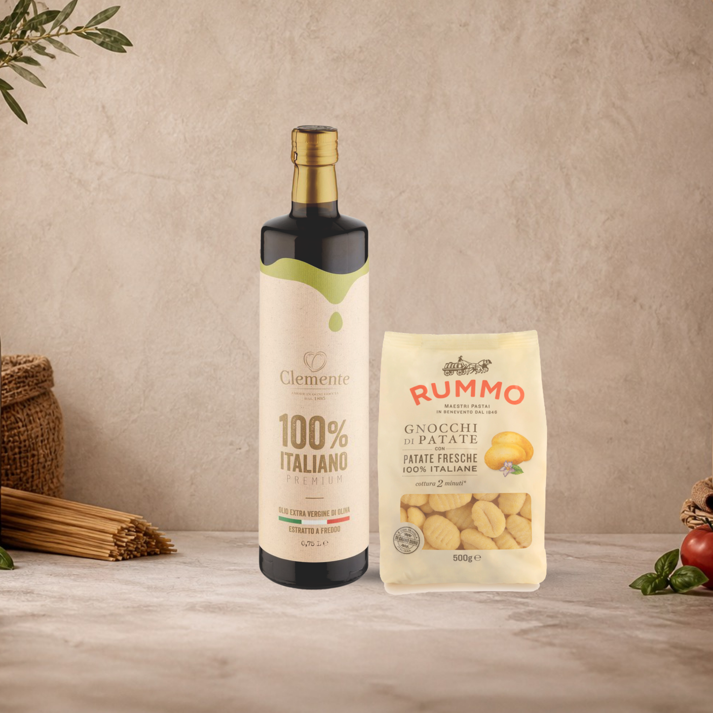 CLEMENTE Olio Extra Vergine di Oliva 100% Italiano, 75cl.
