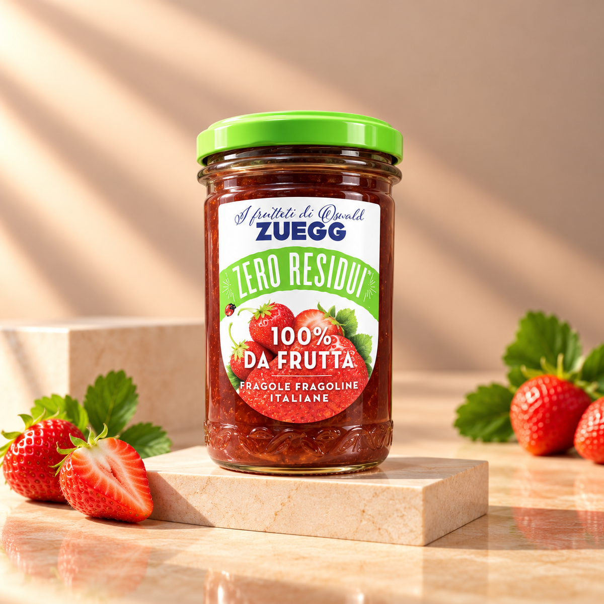 ZUEGG Strawberry Compote, Zero Residue. 230gr
