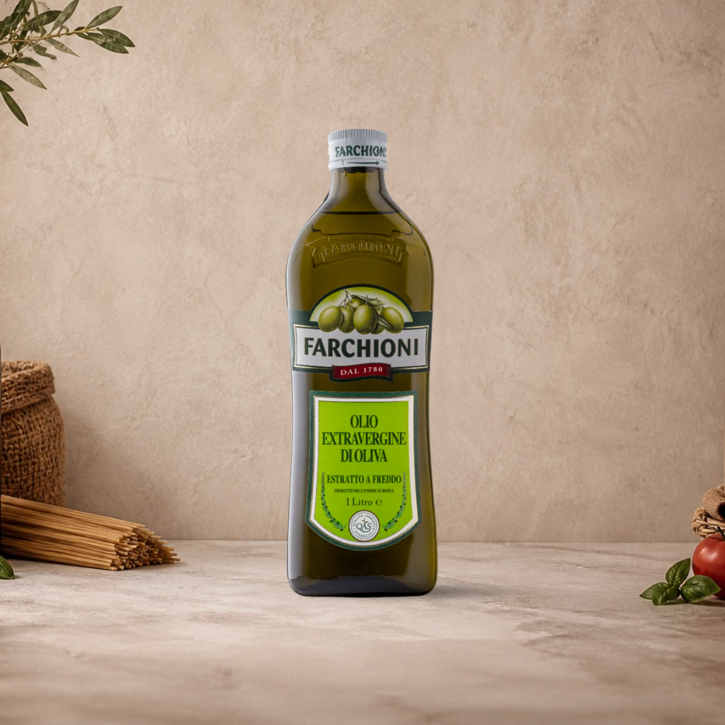 FARCHIONI Extra Virgin Olive Oil 1L | Authentic Italian EVOO