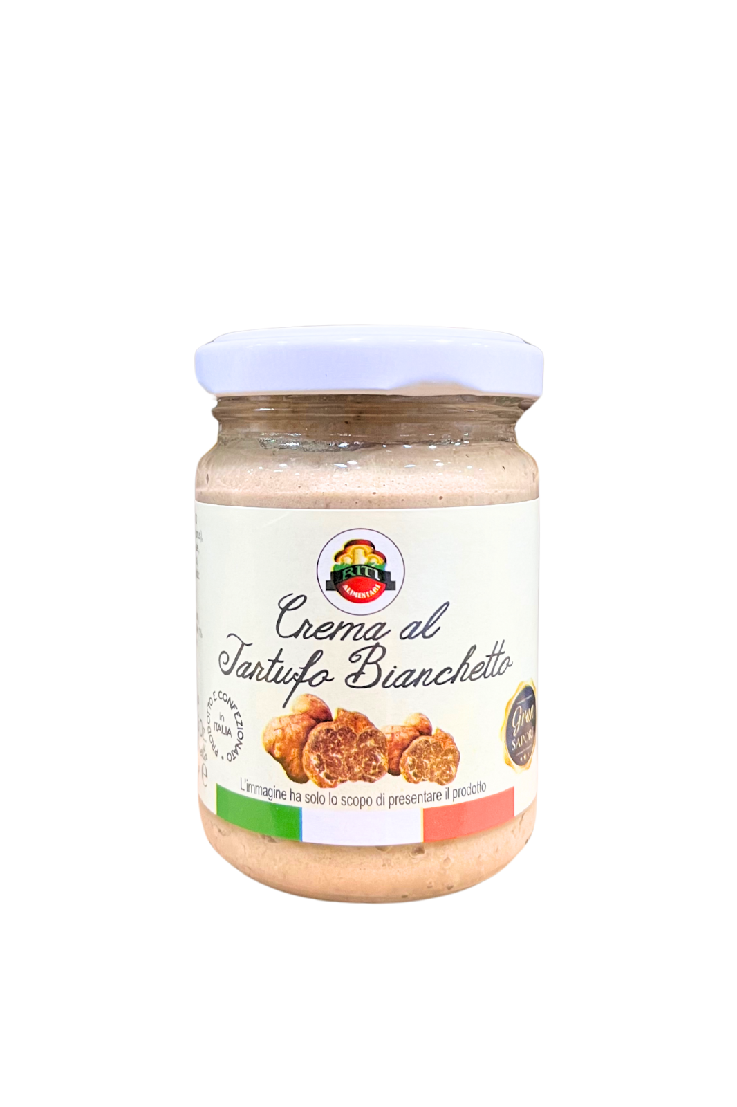 RITI Crema al Tartufo Bianchetto 130 g – specialità gourmet italiana per primi e antipasti