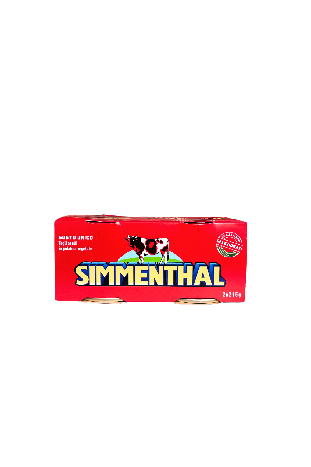 Confezione da 3 vasetti Simmenthal carne in gelatina 70 g – scatoletta classica italiana