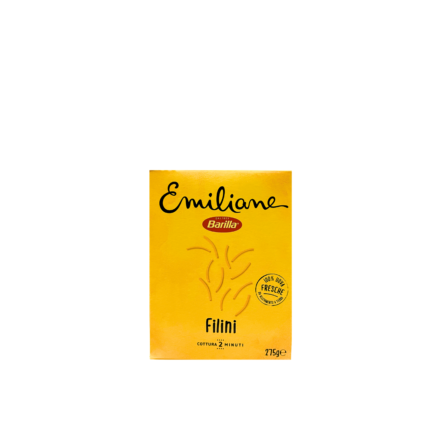 Pasta Barilla Emiliane Filini 275g – pasta all’uovo fine di grano duro italiana