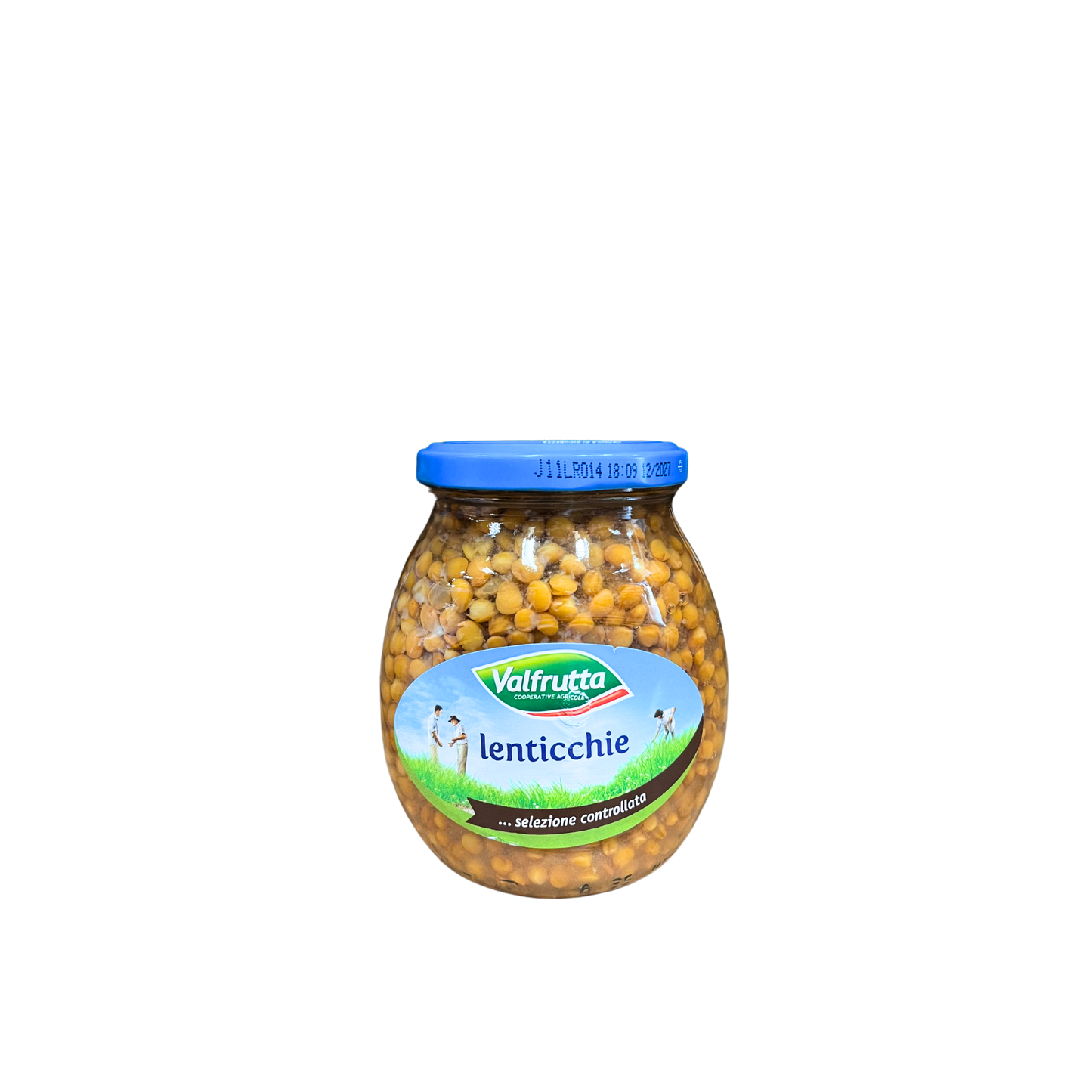VALFRUTTA Lenticchie 360g - Barattolo di lenticchie cotte pronte all’uso