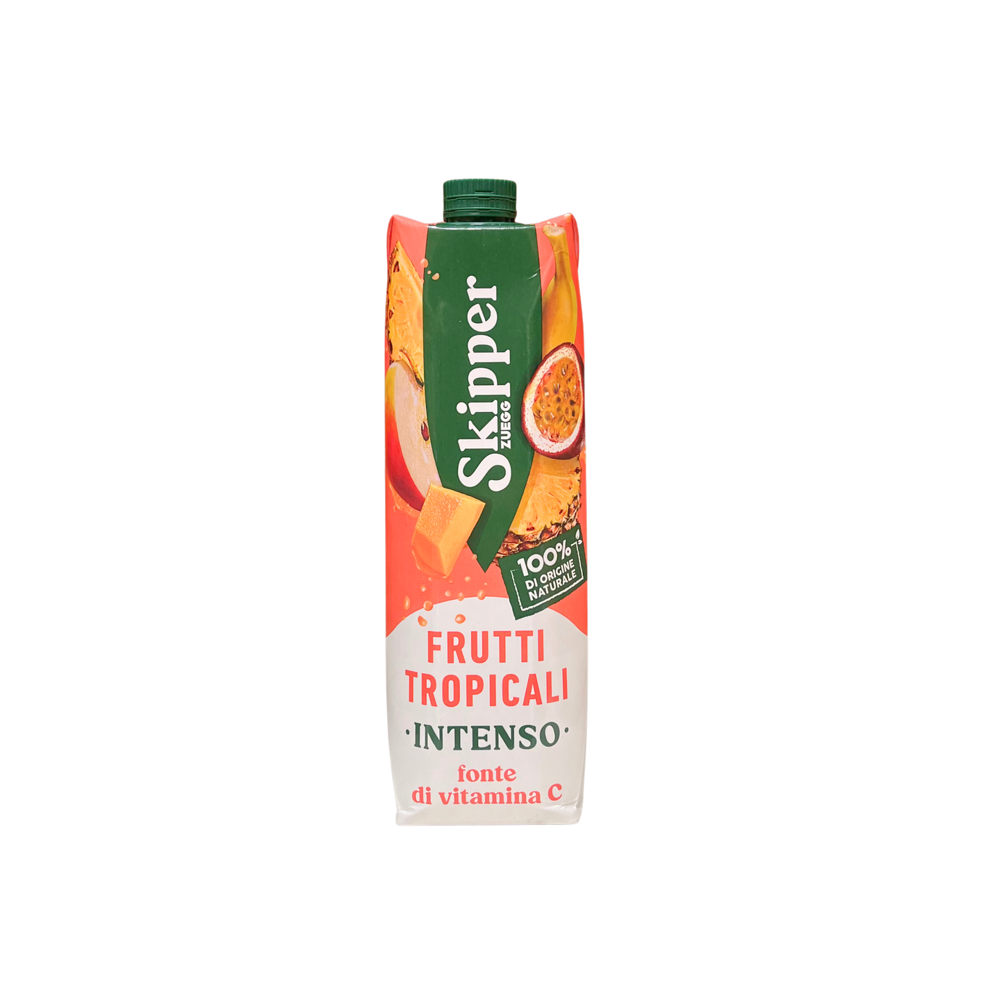 SKIPPER Succo Frutti Tropicali Intenso 1L - bevanda esotica naturale con mango, ananas e papaya