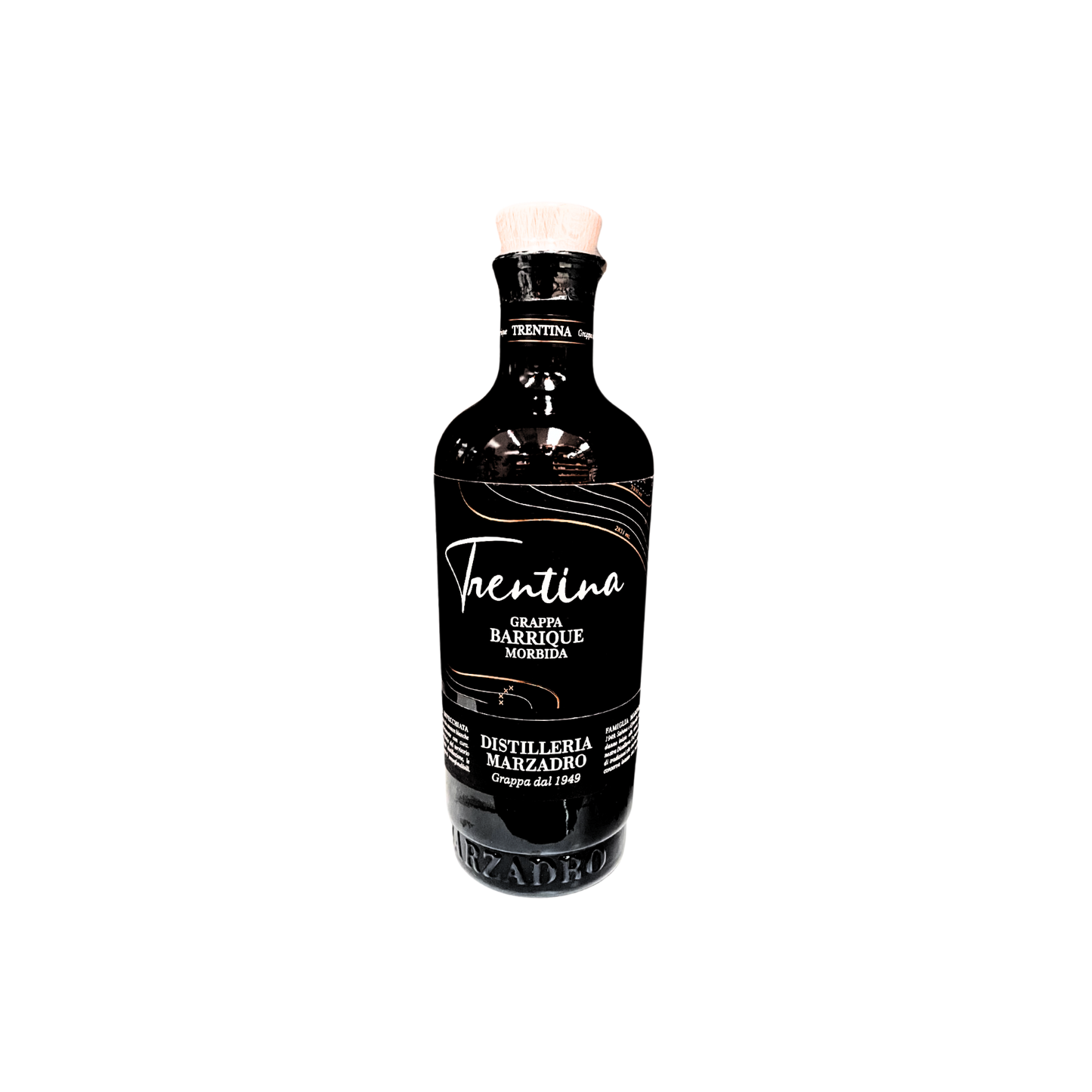 Bottiglia DISTILLERIA MARZADRO Grappa Trentina Barrique Morbida 70cl